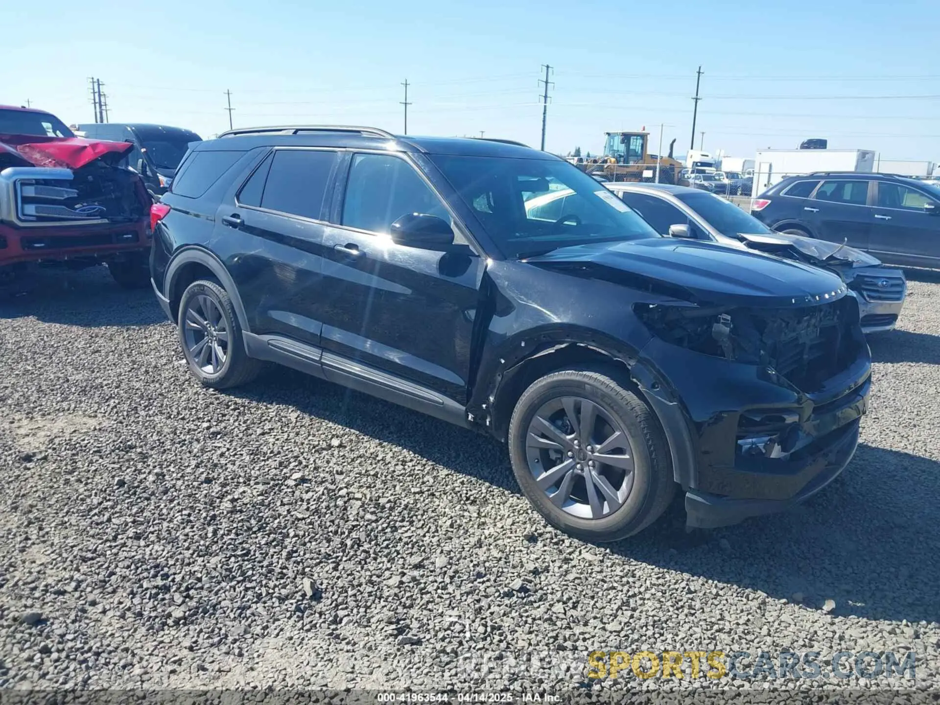 1 Photograph of a damaged car 1FMSK8DH1NGA61725 FORD EXPLORER 2022