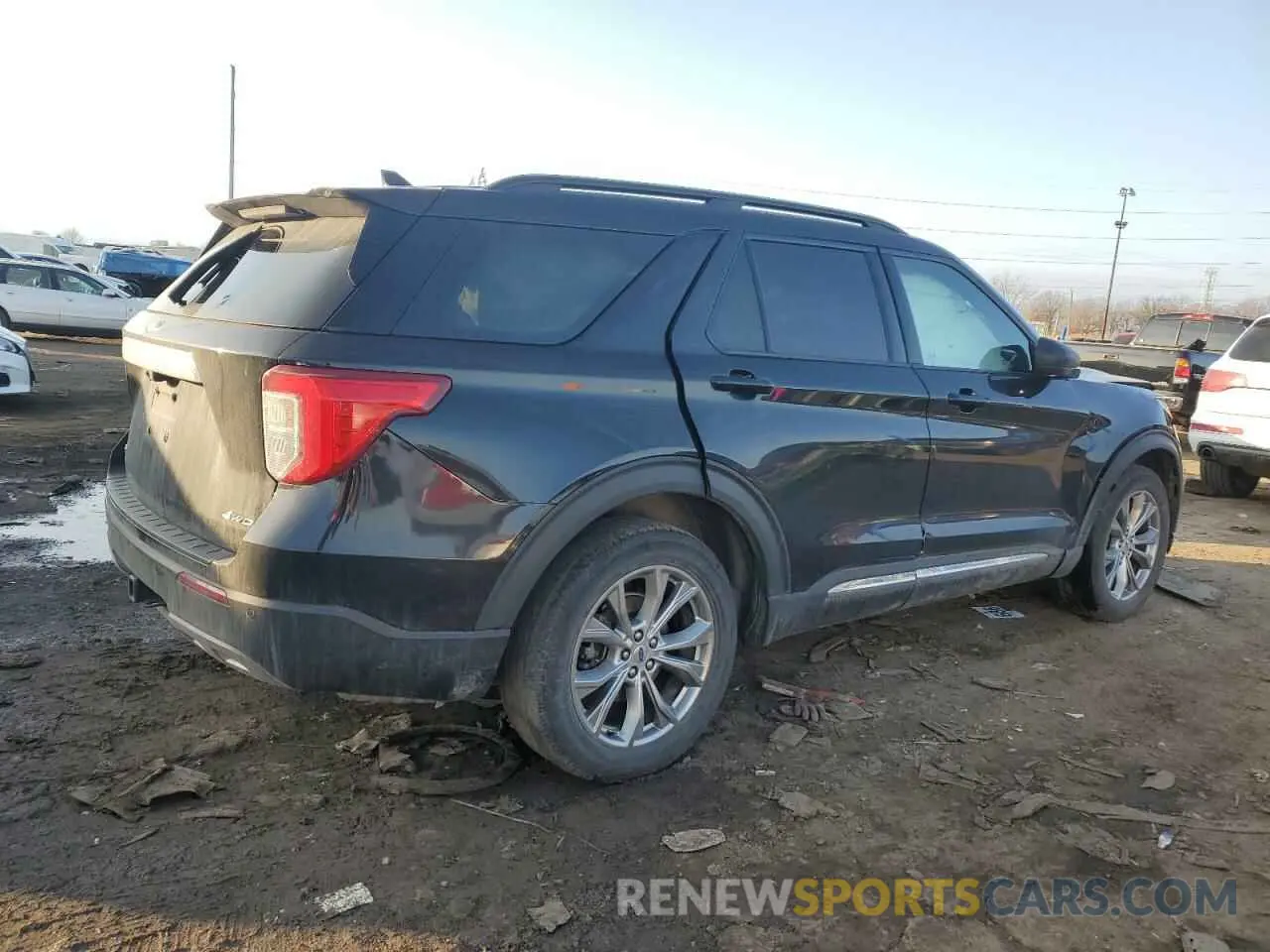 3 Photograph of a damaged car 1FMSK8DH1NGA91193 FORD EXPLORER 2022