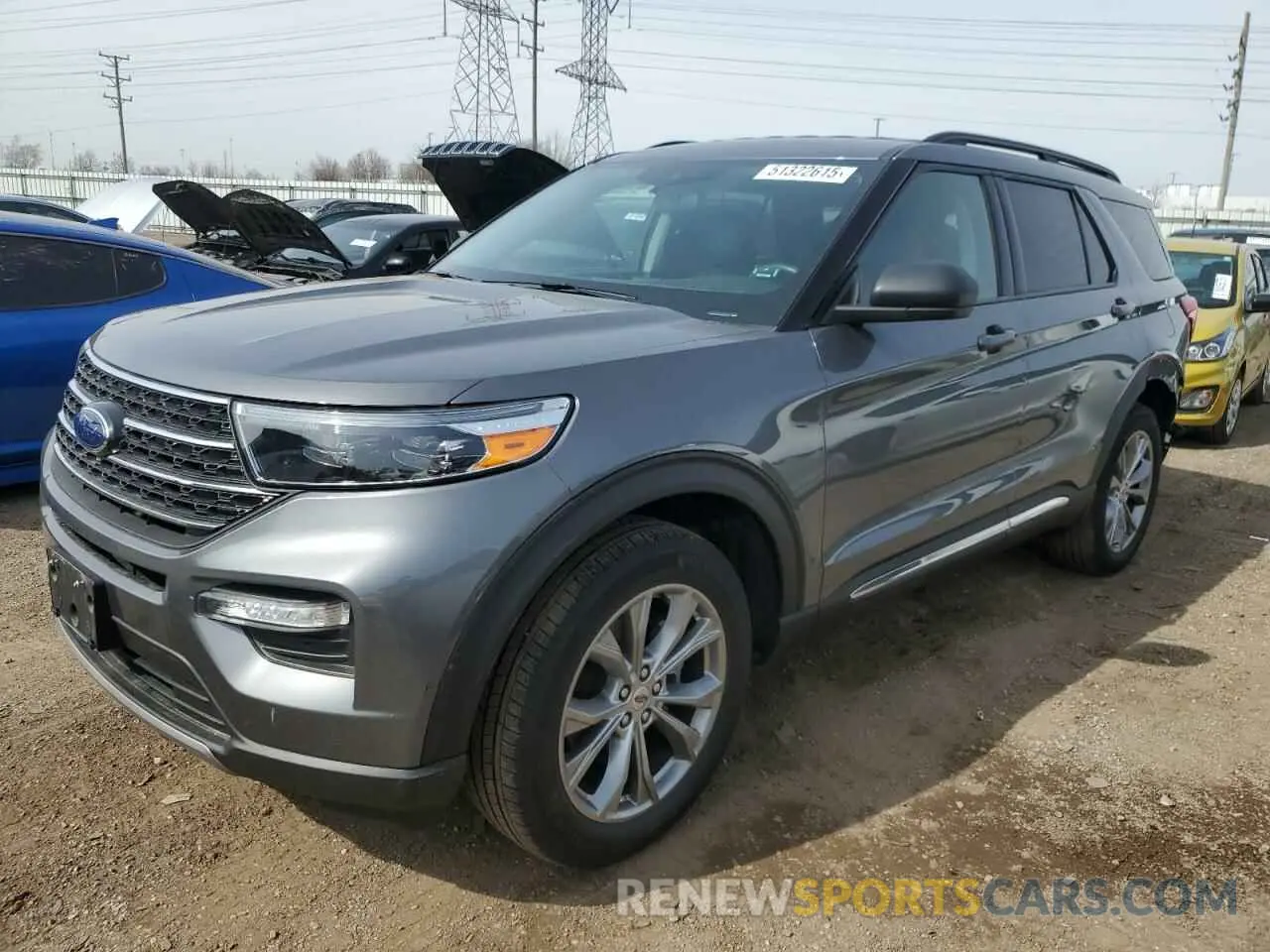 1 Photograph of a damaged car 1FMSK8DH1NGB72503 FORD EXPLORER 2022