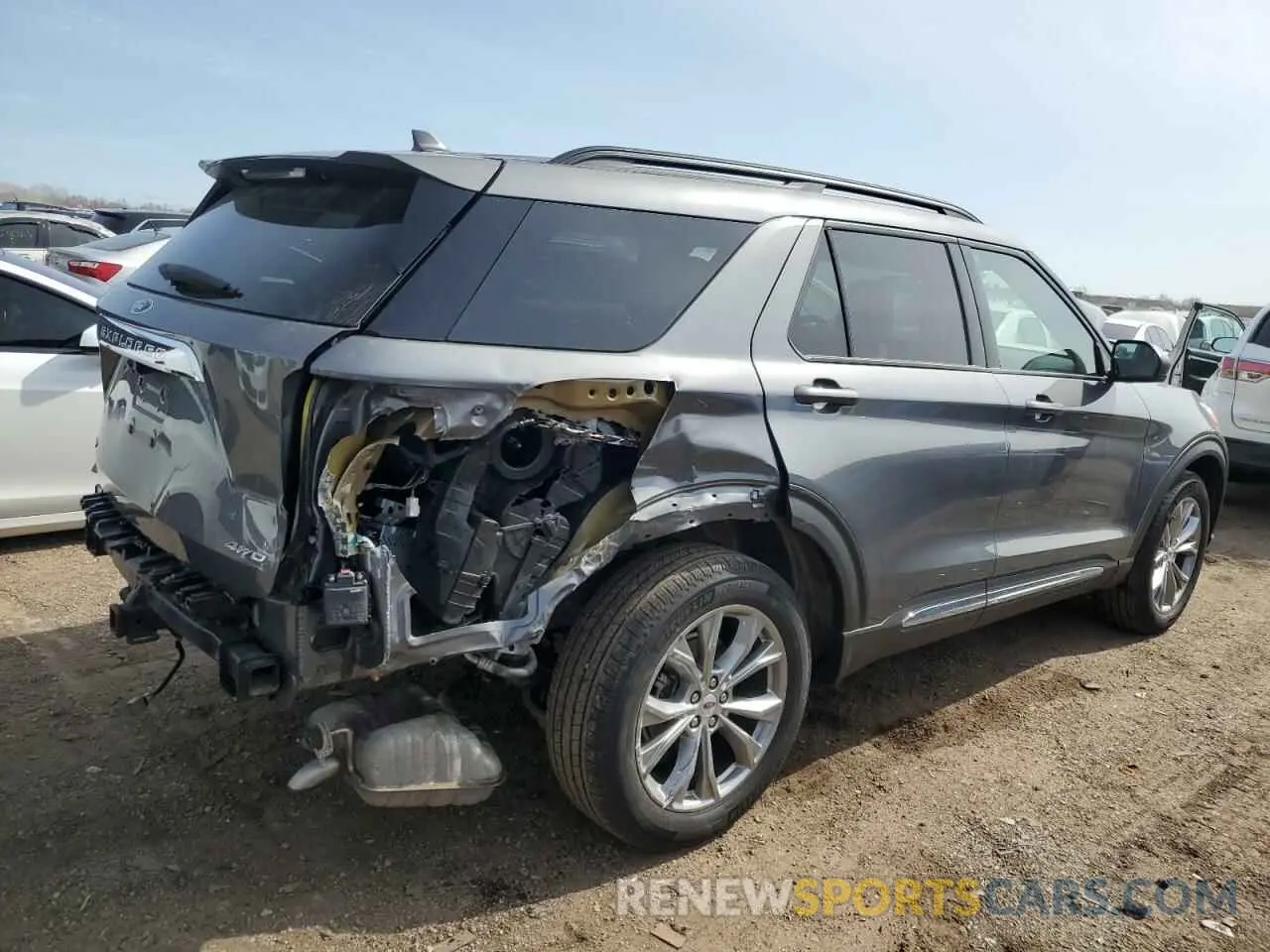 3 Photograph of a damaged car 1FMSK8DH1NGB72503 FORD EXPLORER 2022