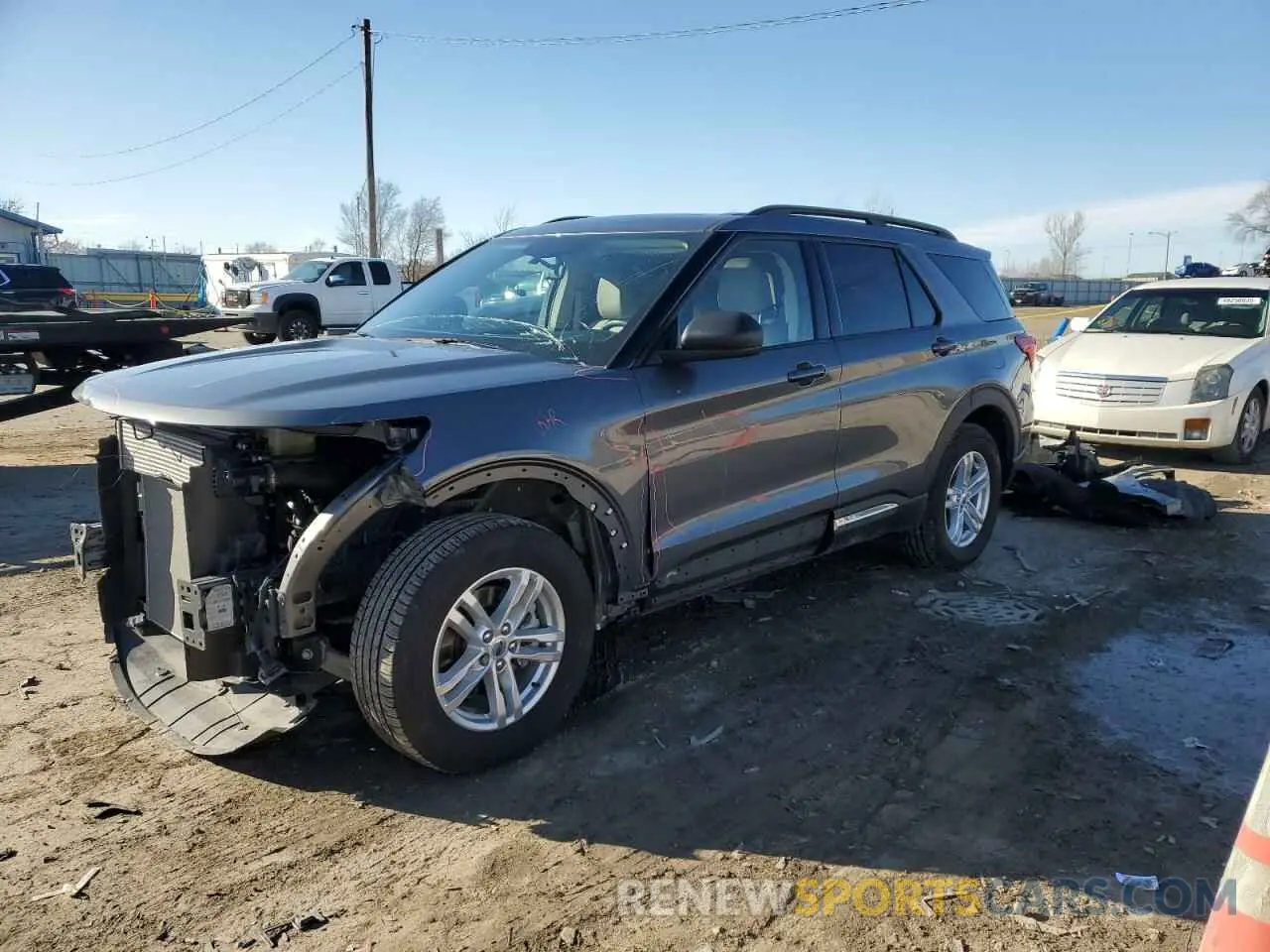 1 Photograph of a damaged car 1FMSK8DH1NGC04091 FORD EXPLORER 2022