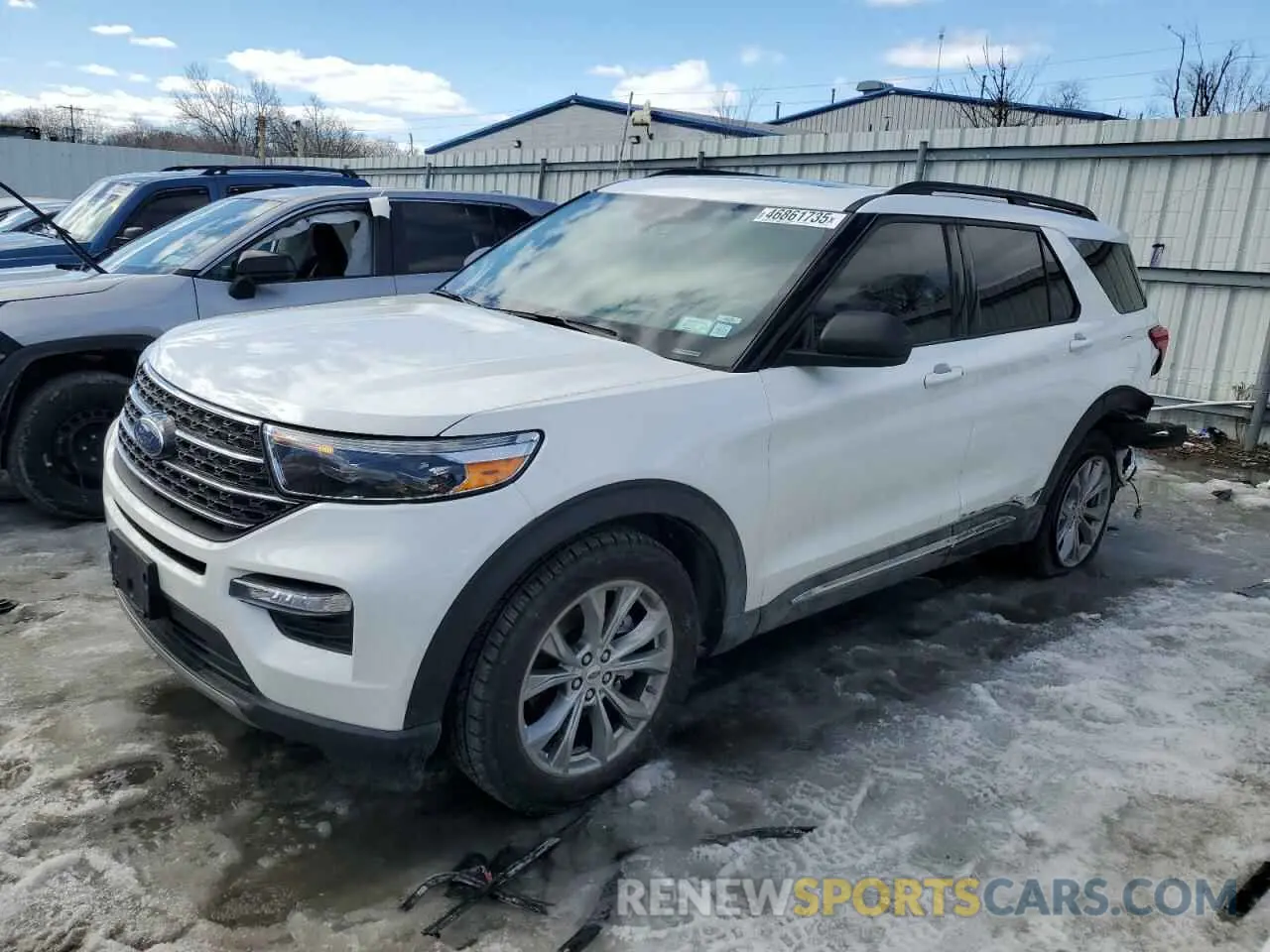 1 Photograph of a damaged car 1FMSK8DH1NGC09307 FORD EXPLORER 2022