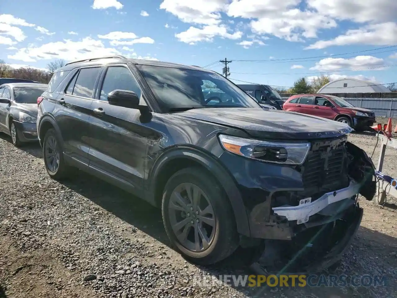 4 Photograph of a damaged car 1FMSK8DH1NGC15592 FORD EXPLORER 2022