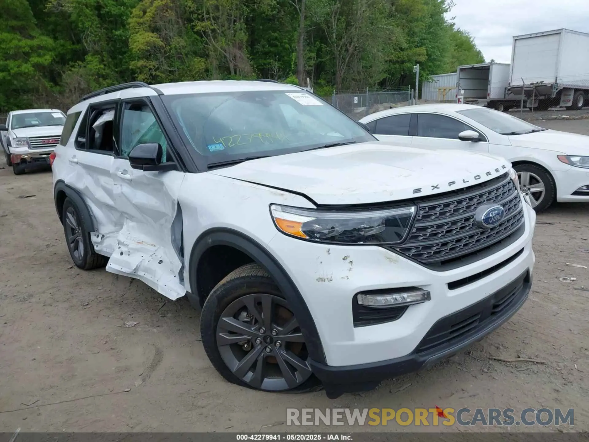 1 Photograph of a damaged car 1FMSK8DH2NGA54640 FORD EXPLORER 2022
