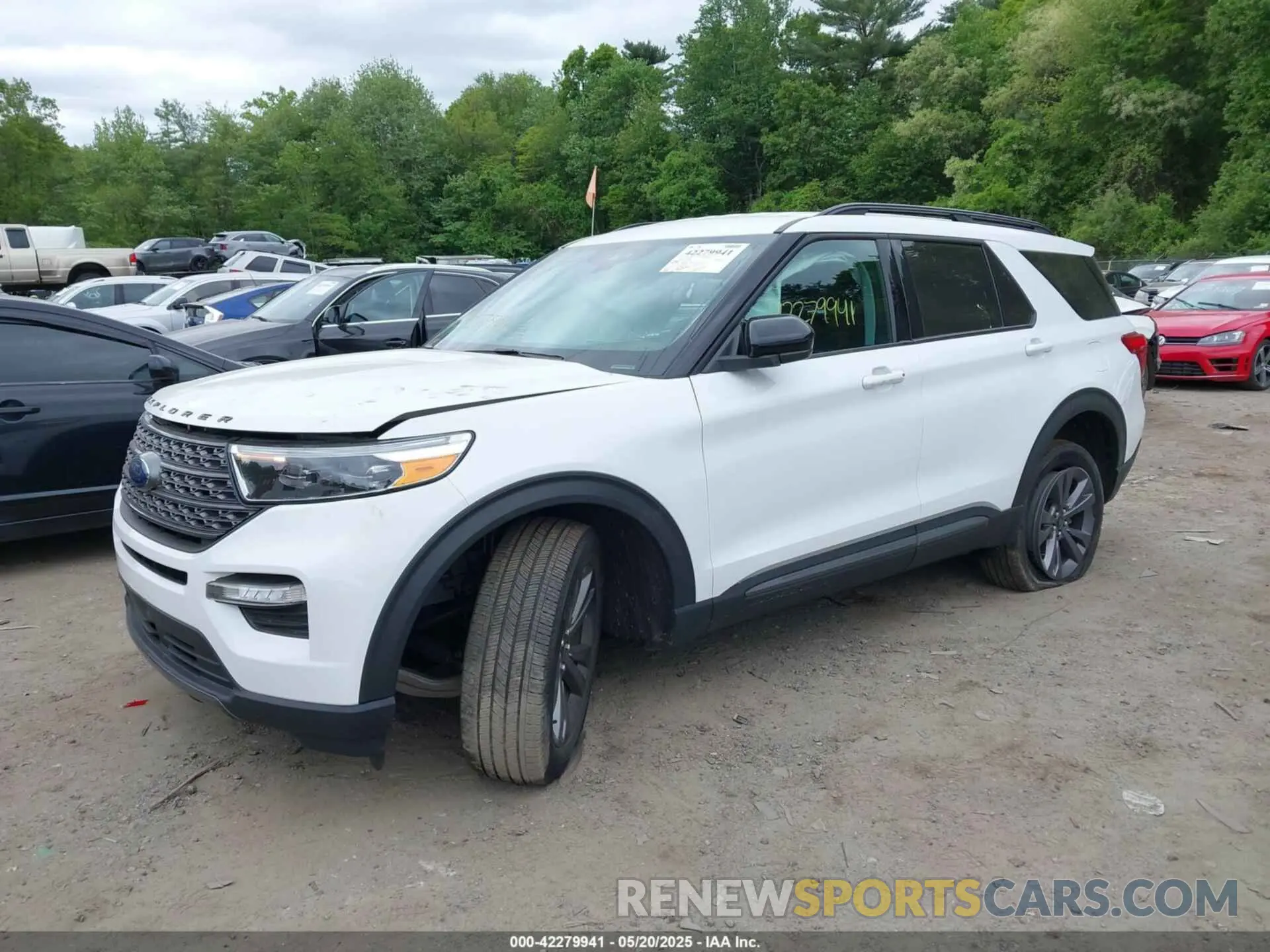 2 Photograph of a damaged car 1FMSK8DH2NGA54640 FORD EXPLORER 2022