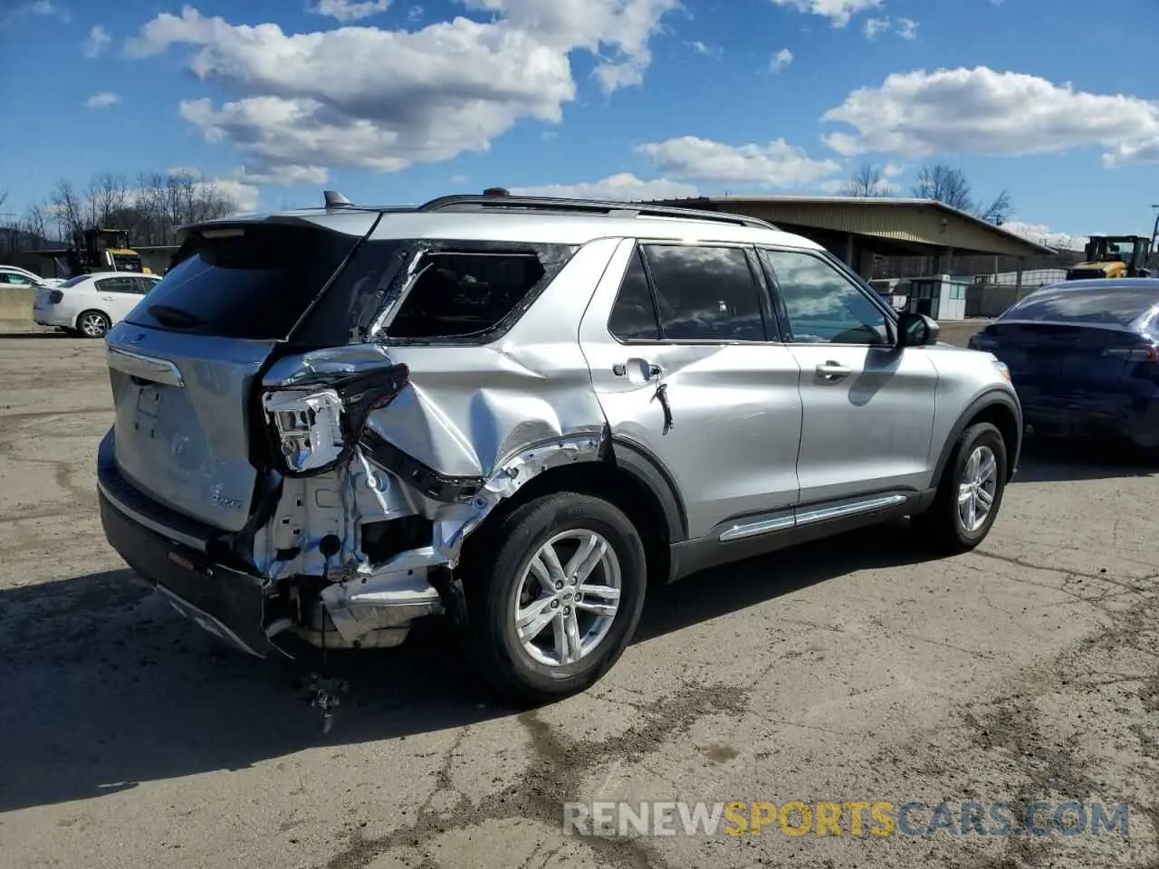 3 Photograph of a damaged car 1FMSK8DH2NGA72037 FORD EXPLORER 2022