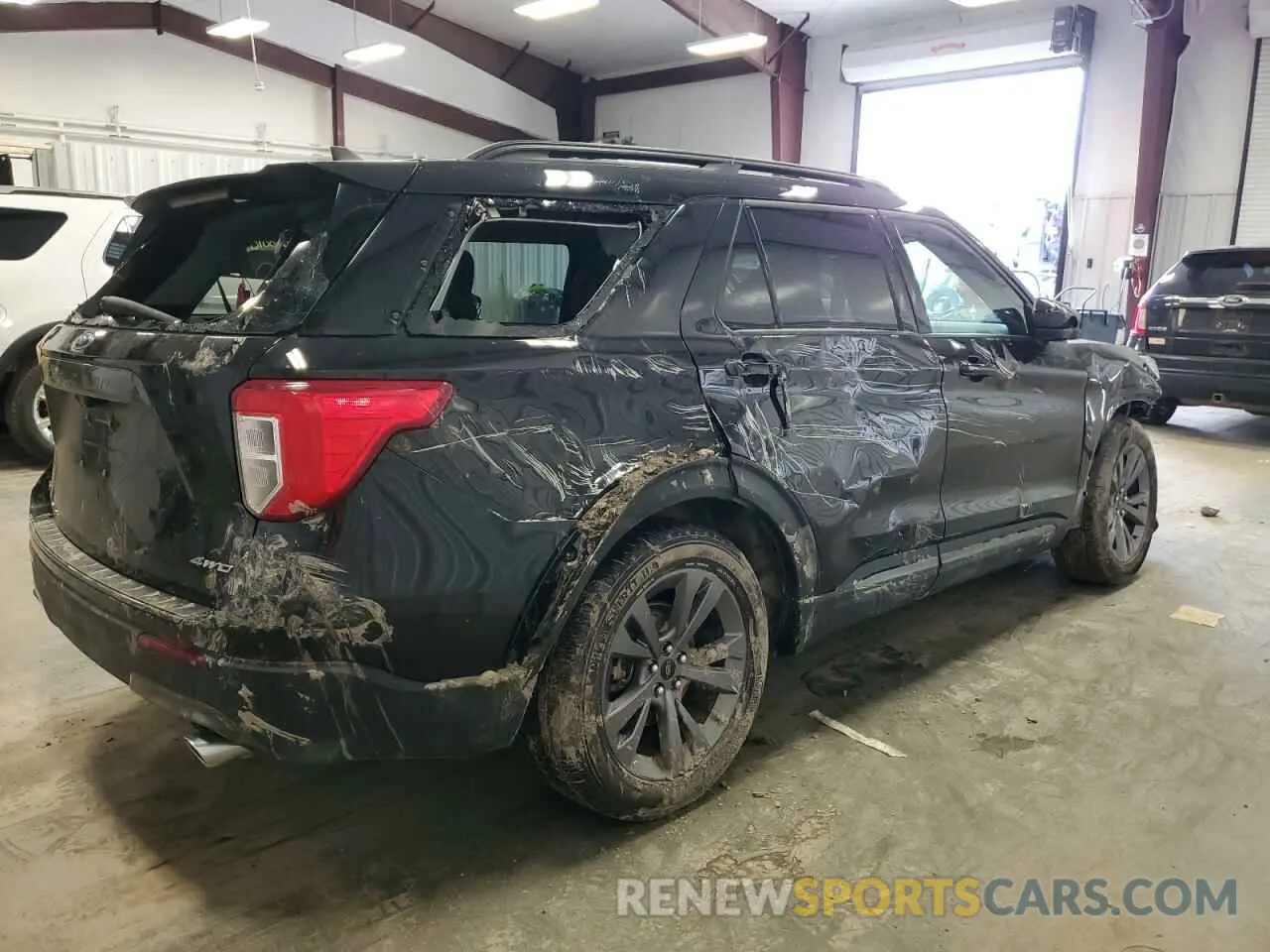 3 Photograph of a damaged car 1FMSK8DH2NGB52969 FORD EXPLORER 2022