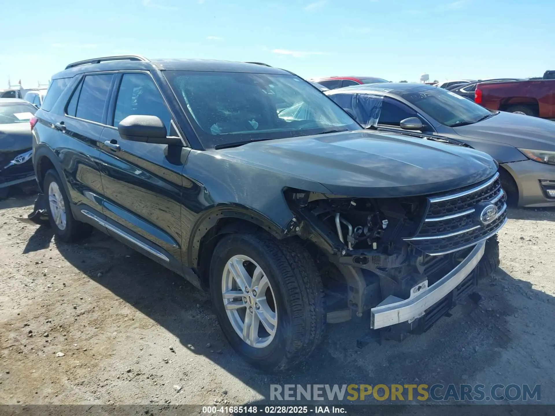 1 Photograph of a damaged car 1FMSK8DH2NGC50318 FORD EXPLORER 2022