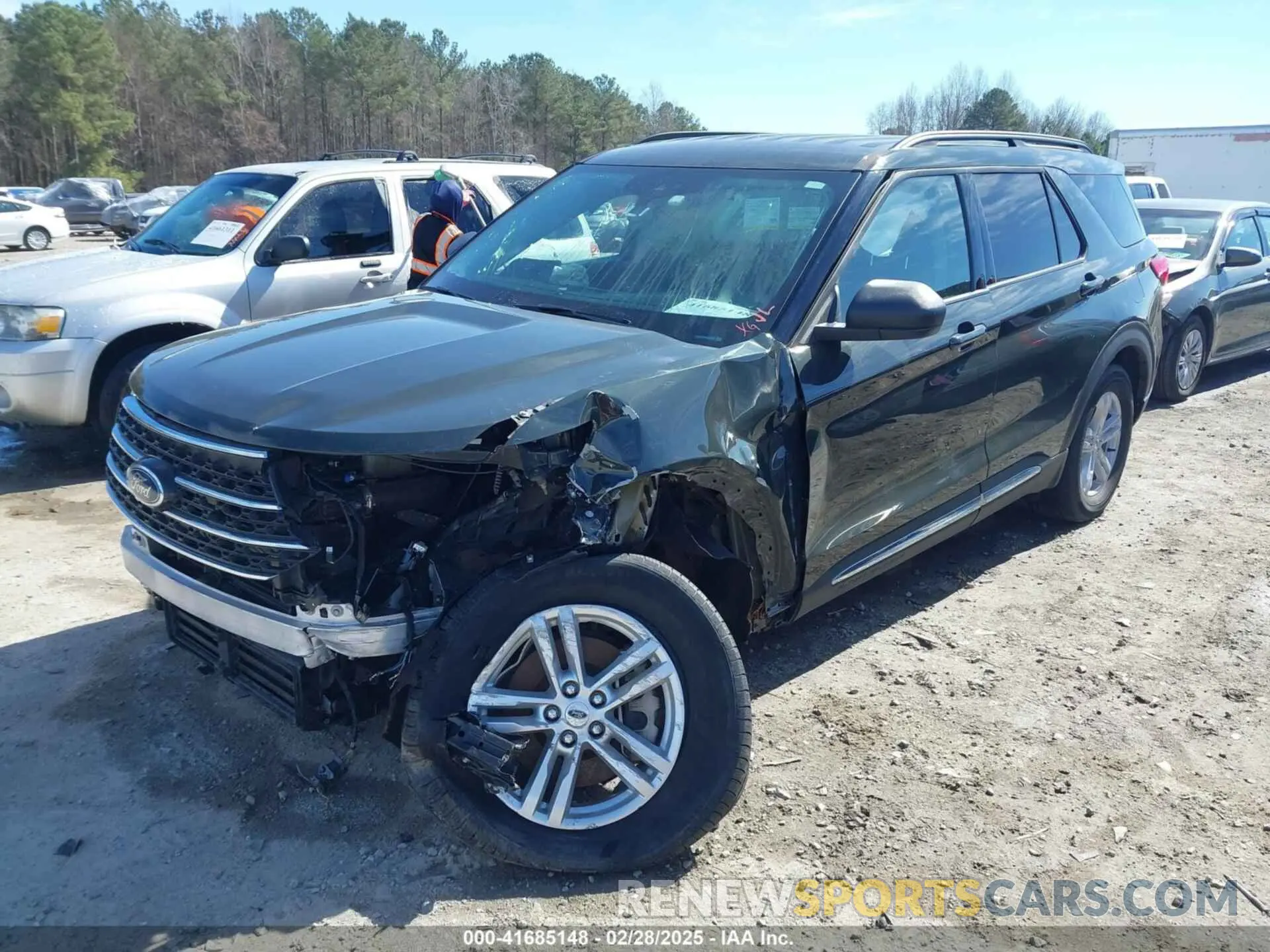 2 Photograph of a damaged car 1FMSK8DH2NGC50318 FORD EXPLORER 2022