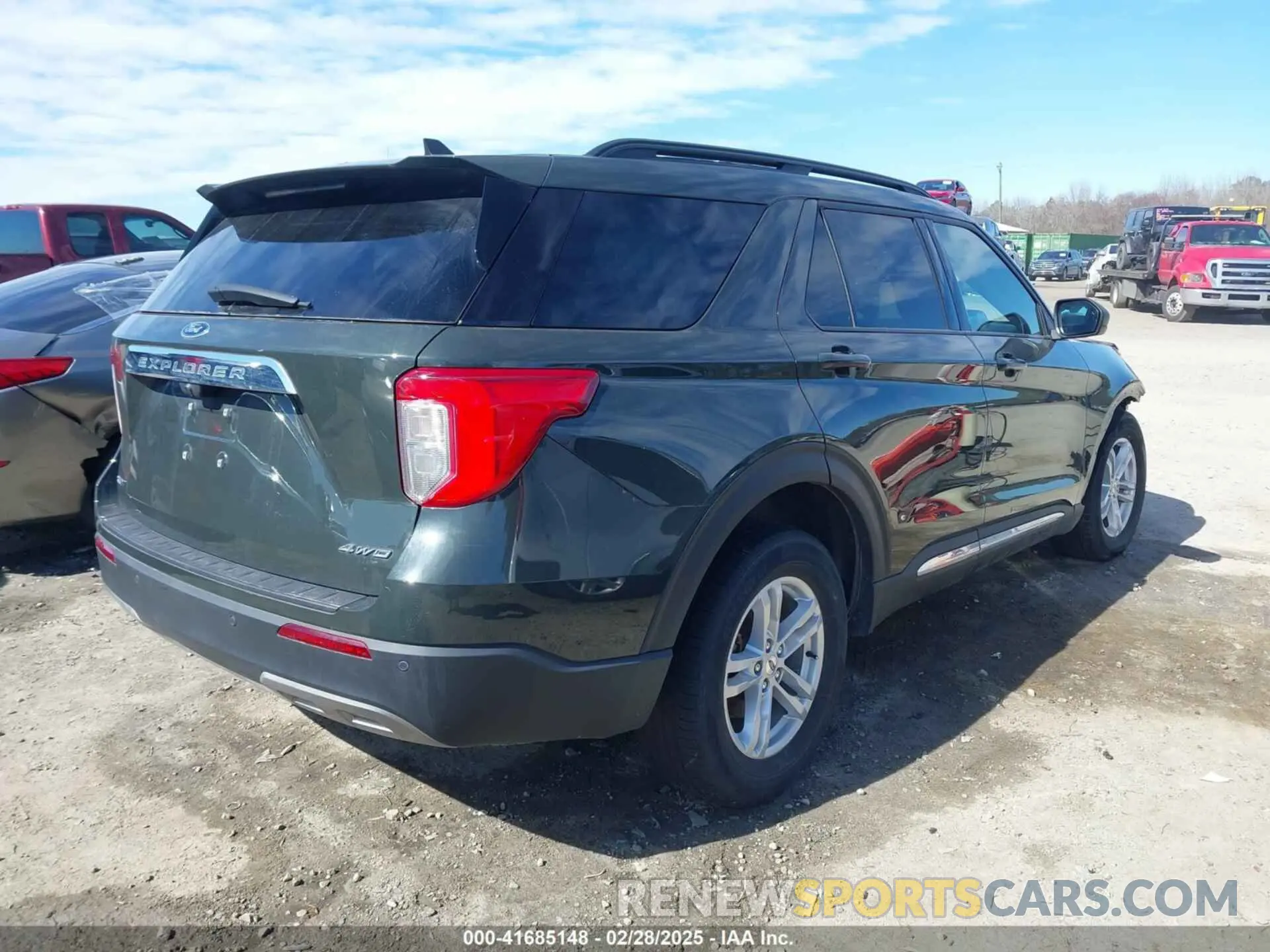 4 Photograph of a damaged car 1FMSK8DH2NGC50318 FORD EXPLORER 2022