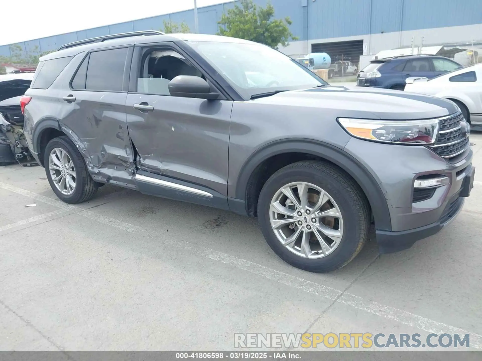 1 Photograph of a damaged car 1FMSK8DH3NGA72502 FORD EXPLORER 2022