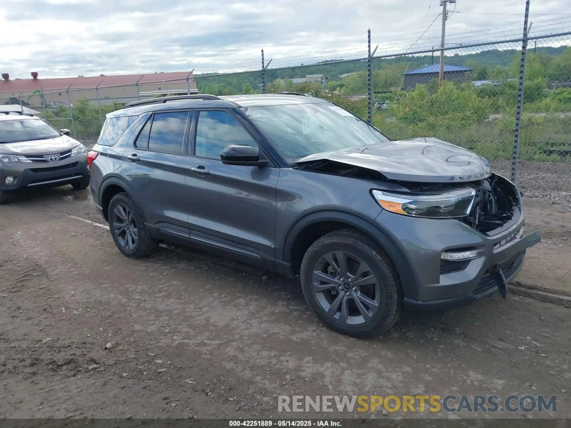 1 Photograph of a damaged car 1FMSK8DH3NGA98100 FORD EXPLORER 2022