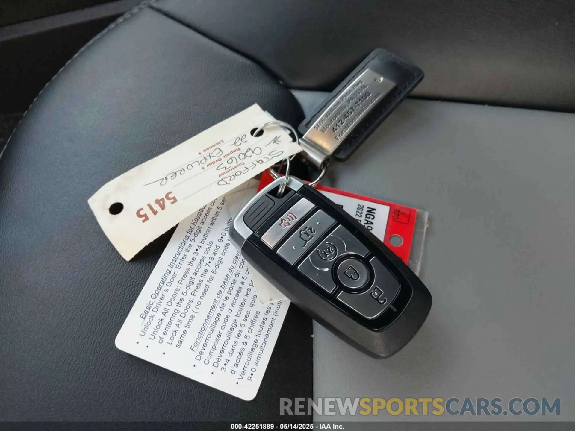 11 Photograph of a damaged car 1FMSK8DH3NGA98100 FORD EXPLORER 2022