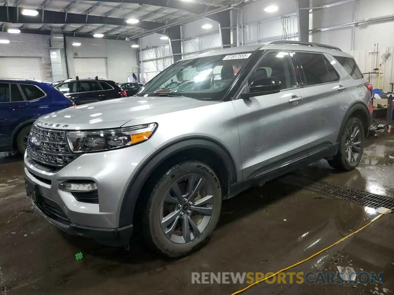 1 Photograph of a damaged car 1FMSK8DH3NGB15185 FORD EXPLORER 2022
