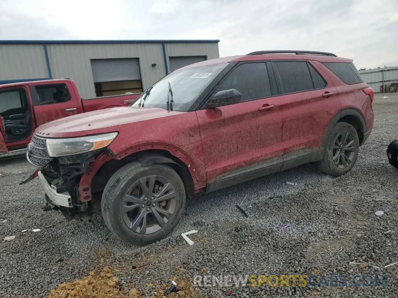 1 Photograph of a damaged car 1FMSK8DH3NGB33976 FORD EXPLORER 2022