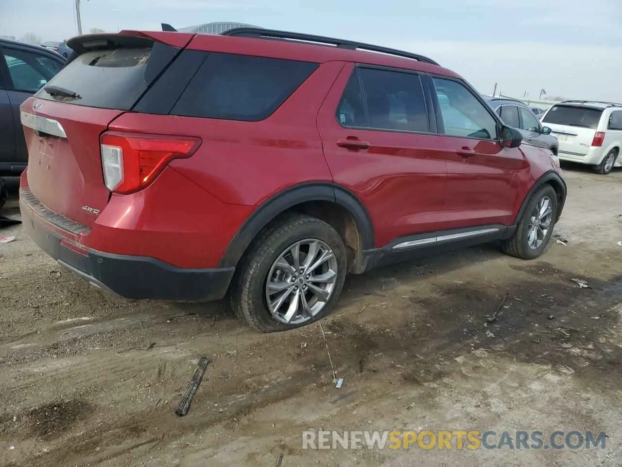 3 Photograph of a damaged car 1FMSK8DH3NGB99802 FORD EXPLORER 2022