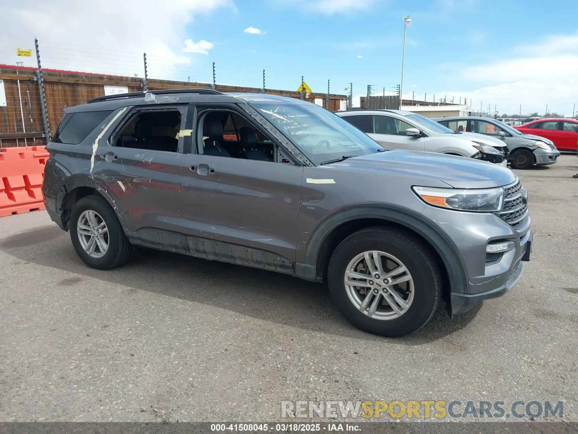 1 Photograph of a damaged car 1FMSK8DH4NGA11739 FORD EXPLORER 2022