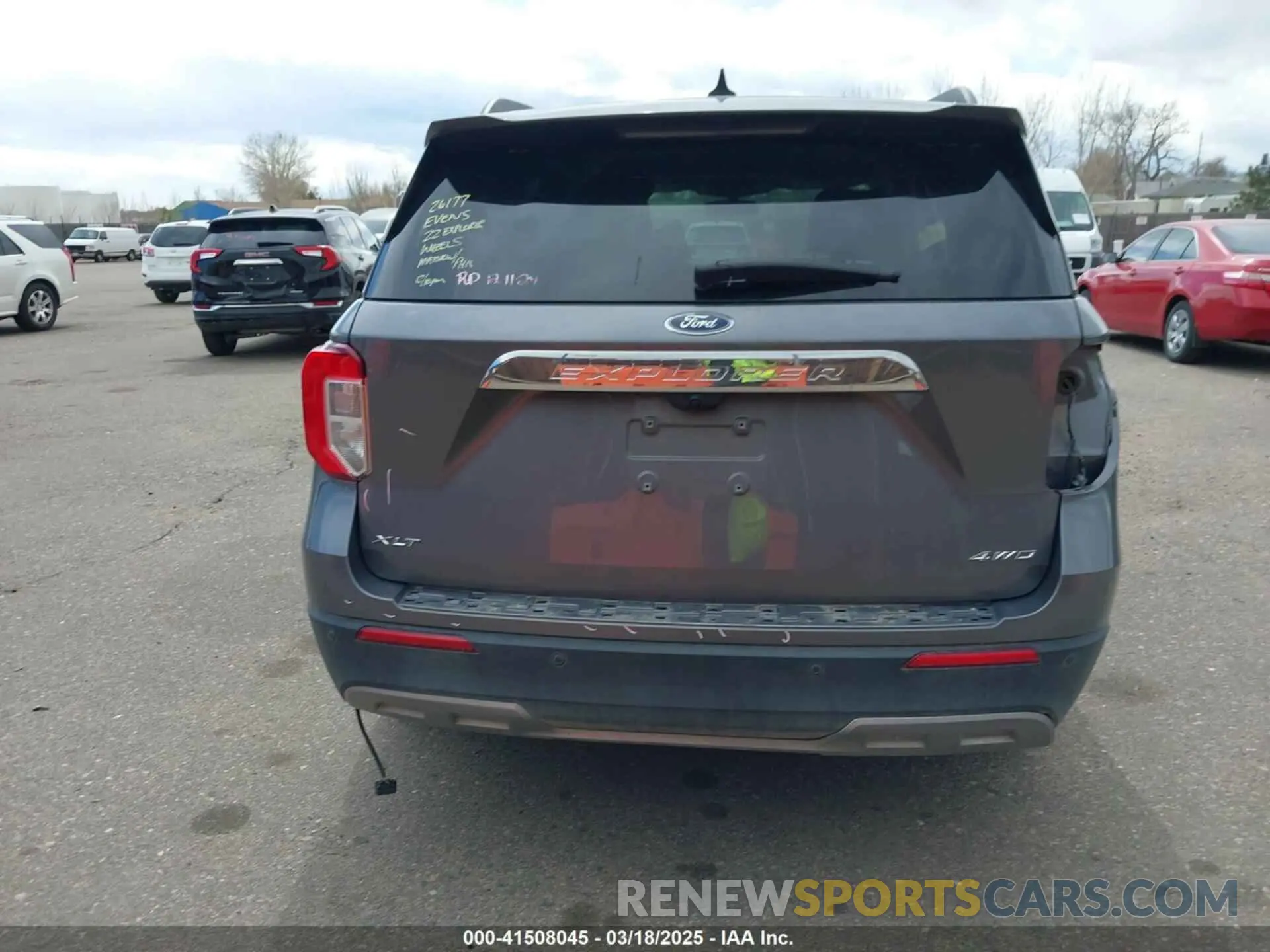 16 Photograph of a damaged car 1FMSK8DH4NGA11739 FORD EXPLORER 2022