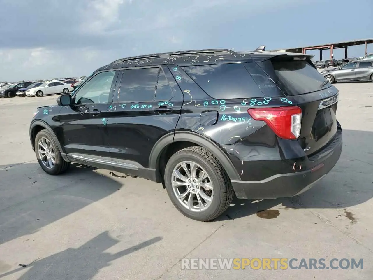 2 Photograph of a damaged car 1FMSK8DH4NGA12826 FORD EXPLORER 2022