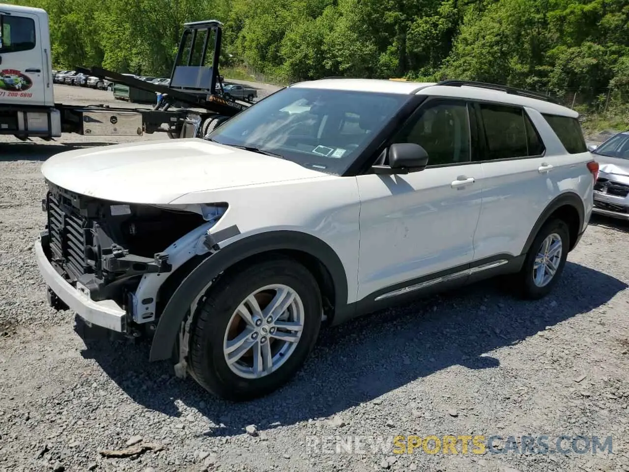 1 Photograph of a damaged car 1FMSK8DH4NGA16150 FORD EXPLORER 2022