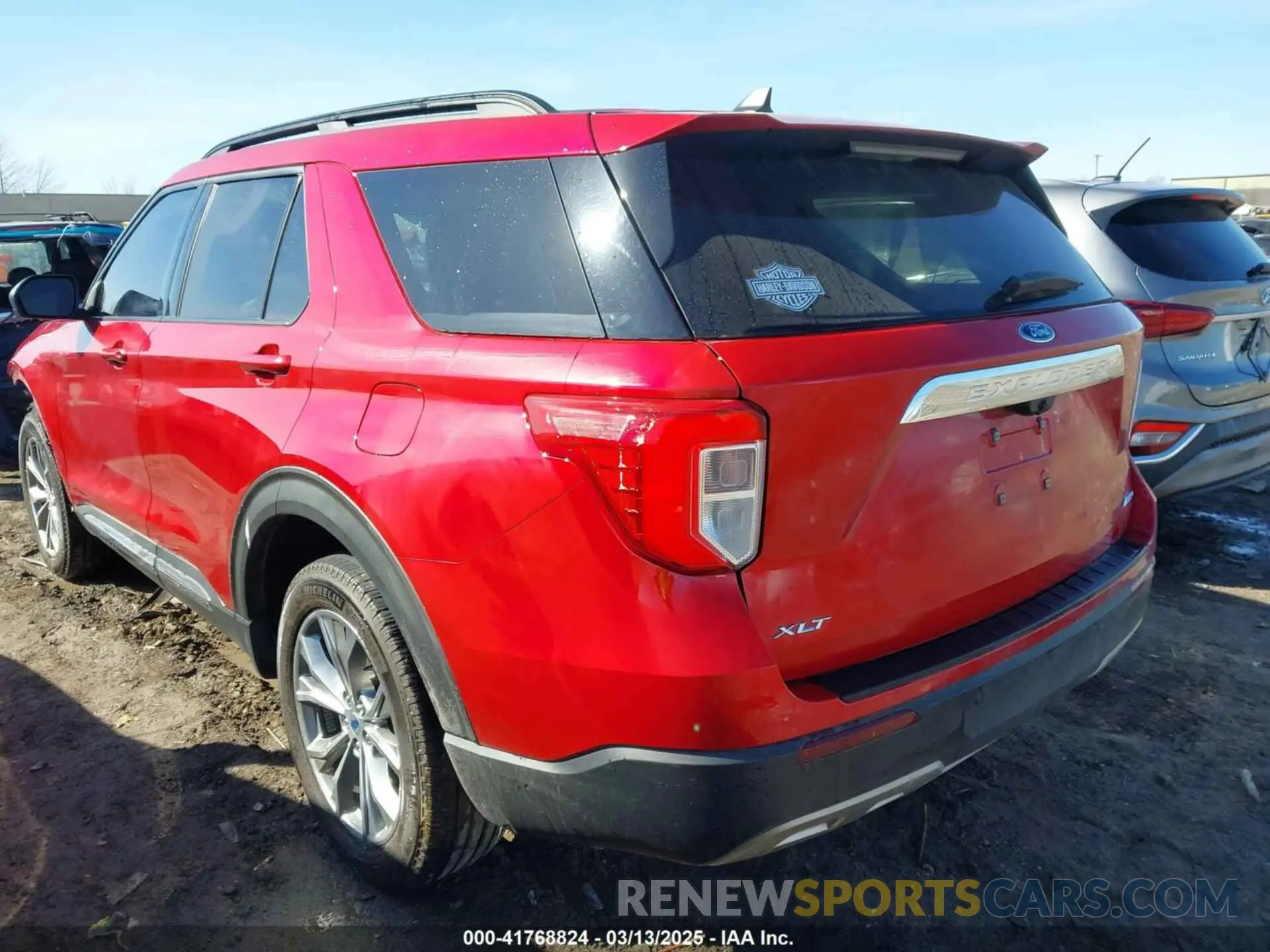 3 Photograph of a damaged car 1FMSK8DH4NGA68538 FORD EXPLORER 2022