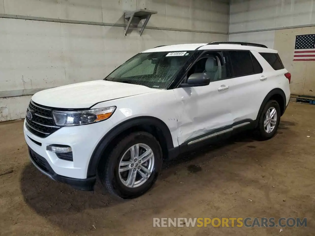 1 Photograph of a damaged car 1FMSK8DH4NGB74522 FORD EXPLORER 2022