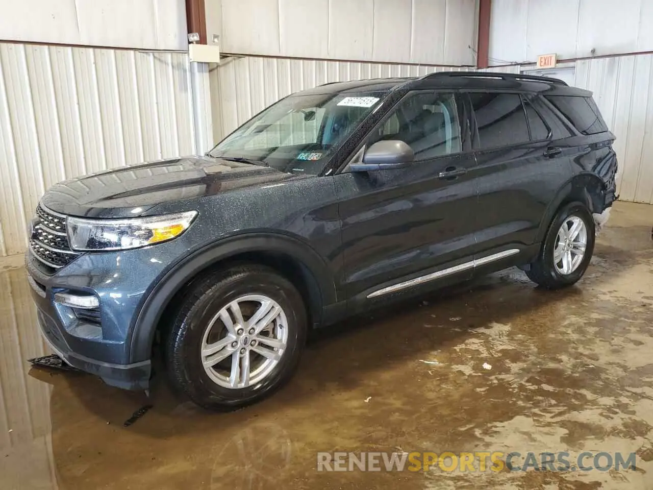 1 Photograph of a damaged car 1FMSK8DH4NGC34430 FORD EXPLORER 2022