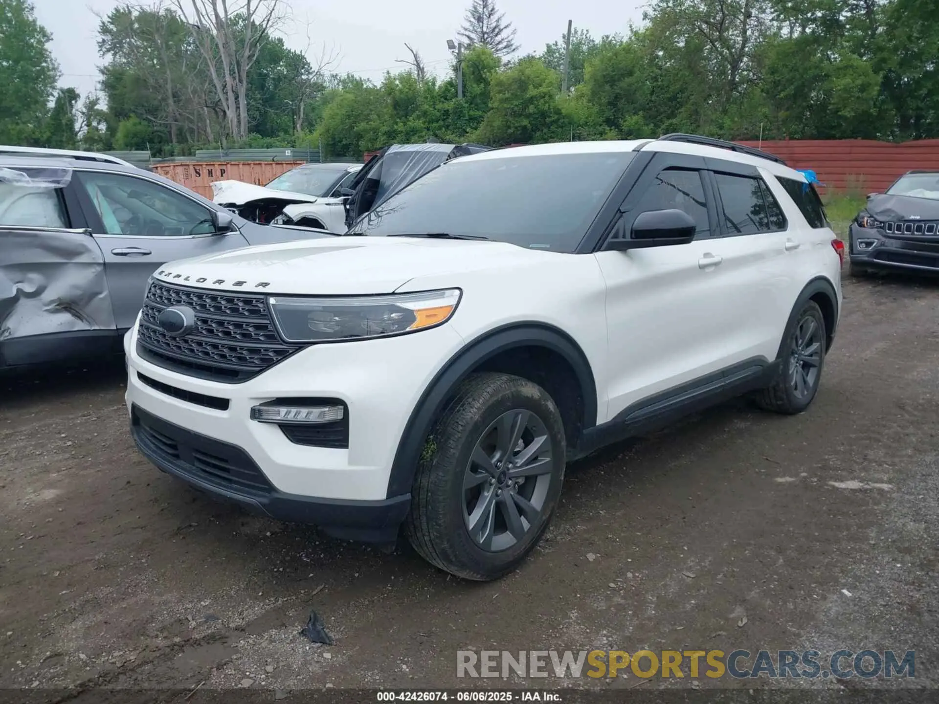 2 Photograph of a damaged car 1FMSK8DH5NGA23091 FORD EXPLORER 2022