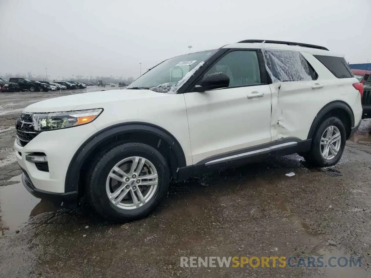 1 Photograph of a damaged car 1FMSK8DH5NGA93917 FORD EXPLORER 2022
