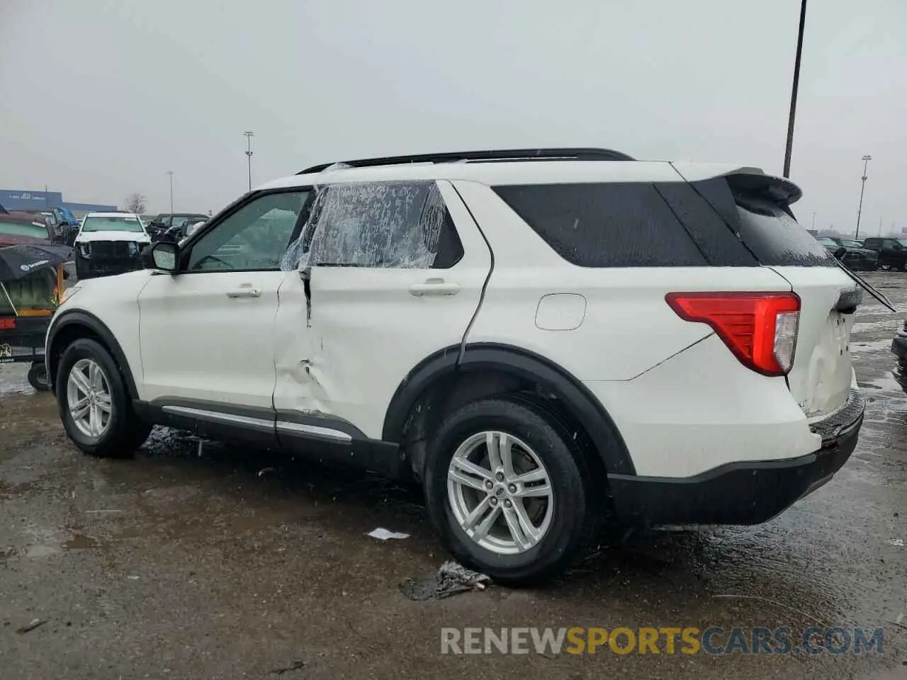 2 Photograph of a damaged car 1FMSK8DH5NGA93917 FORD EXPLORER 2022