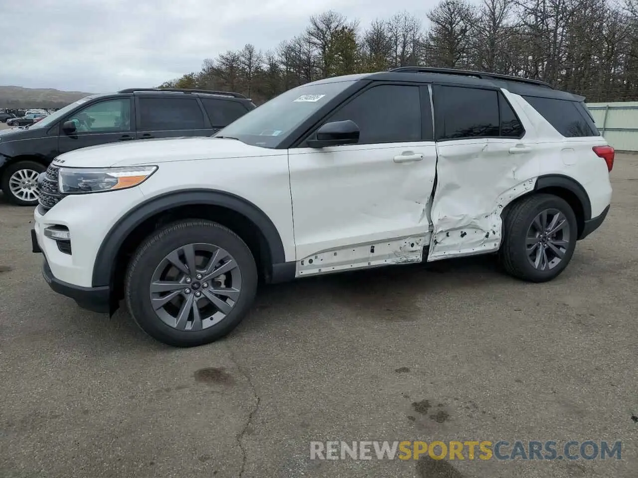 1 Photograph of a damaged car 1FMSK8DH5NGB41934 FORD EXPLORER 2022
