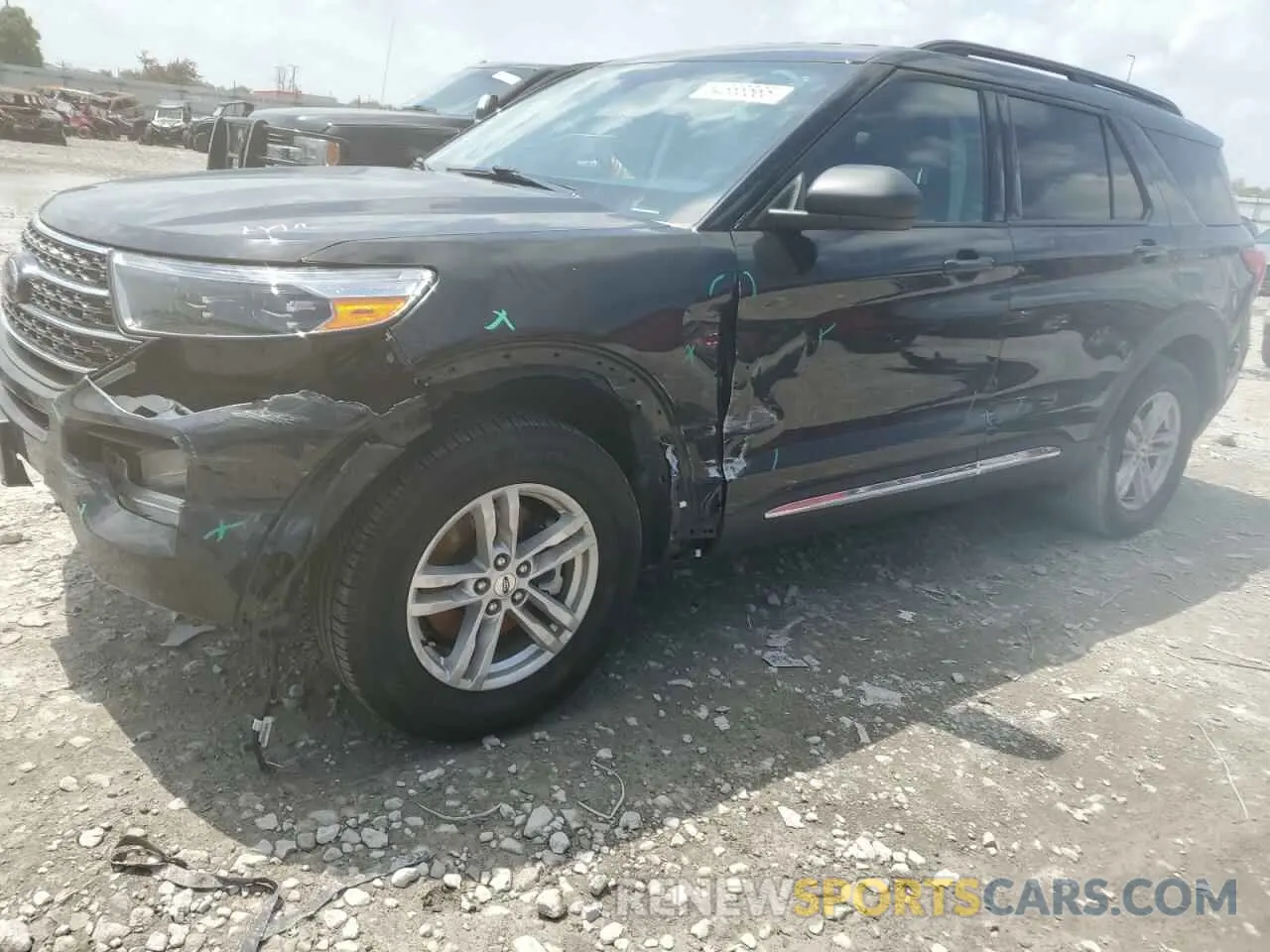 1 Photograph of a damaged car 1FMSK8DH6NGA80965 FORD EXPLORER 2022