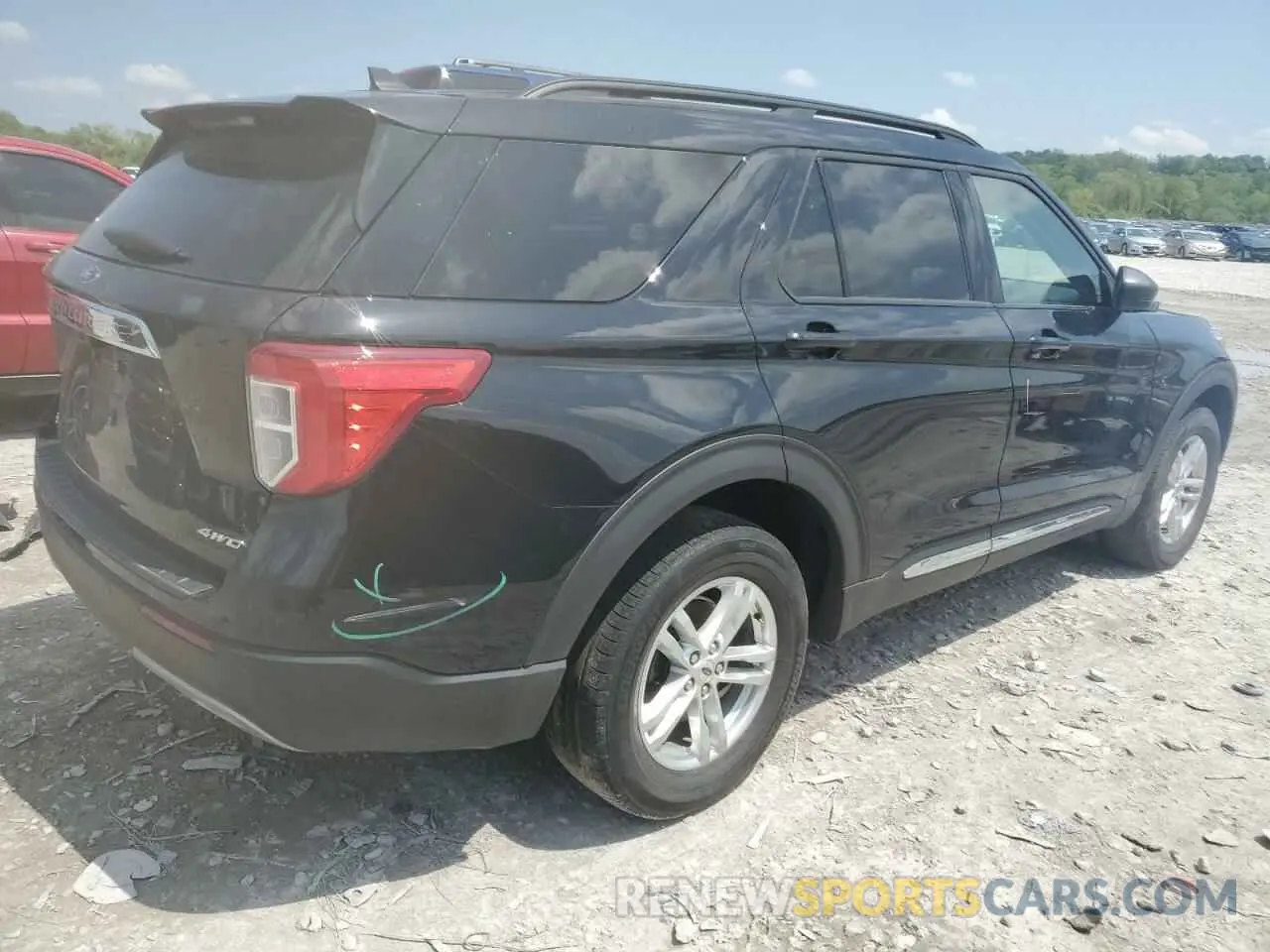 3 Photograph of a damaged car 1FMSK8DH6NGA80965 FORD EXPLORER 2022