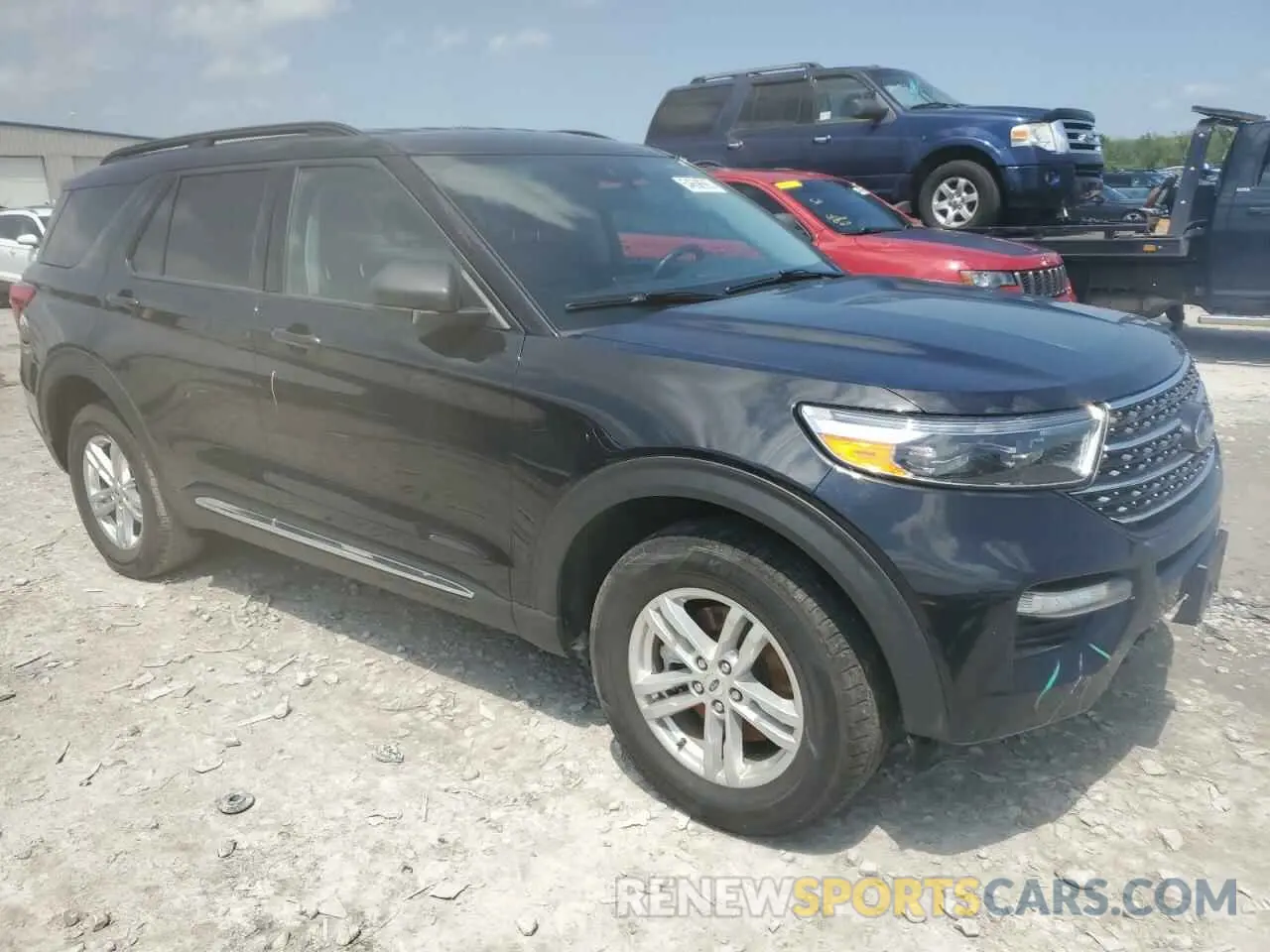 4 Photograph of a damaged car 1FMSK8DH6NGA80965 FORD EXPLORER 2022
