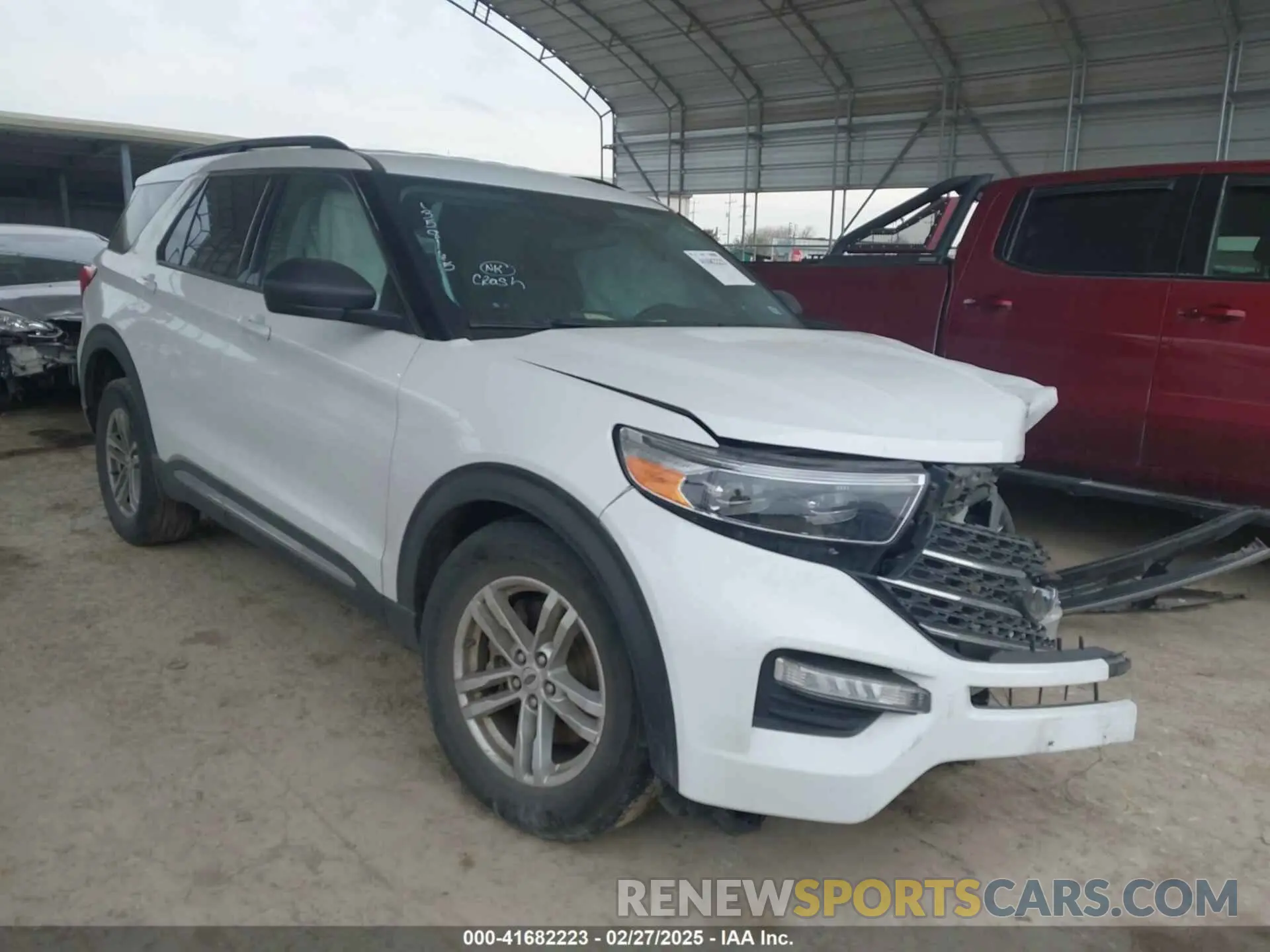 1 Photograph of a damaged car 1FMSK8DH6NGB05251 FORD EXPLORER 2022