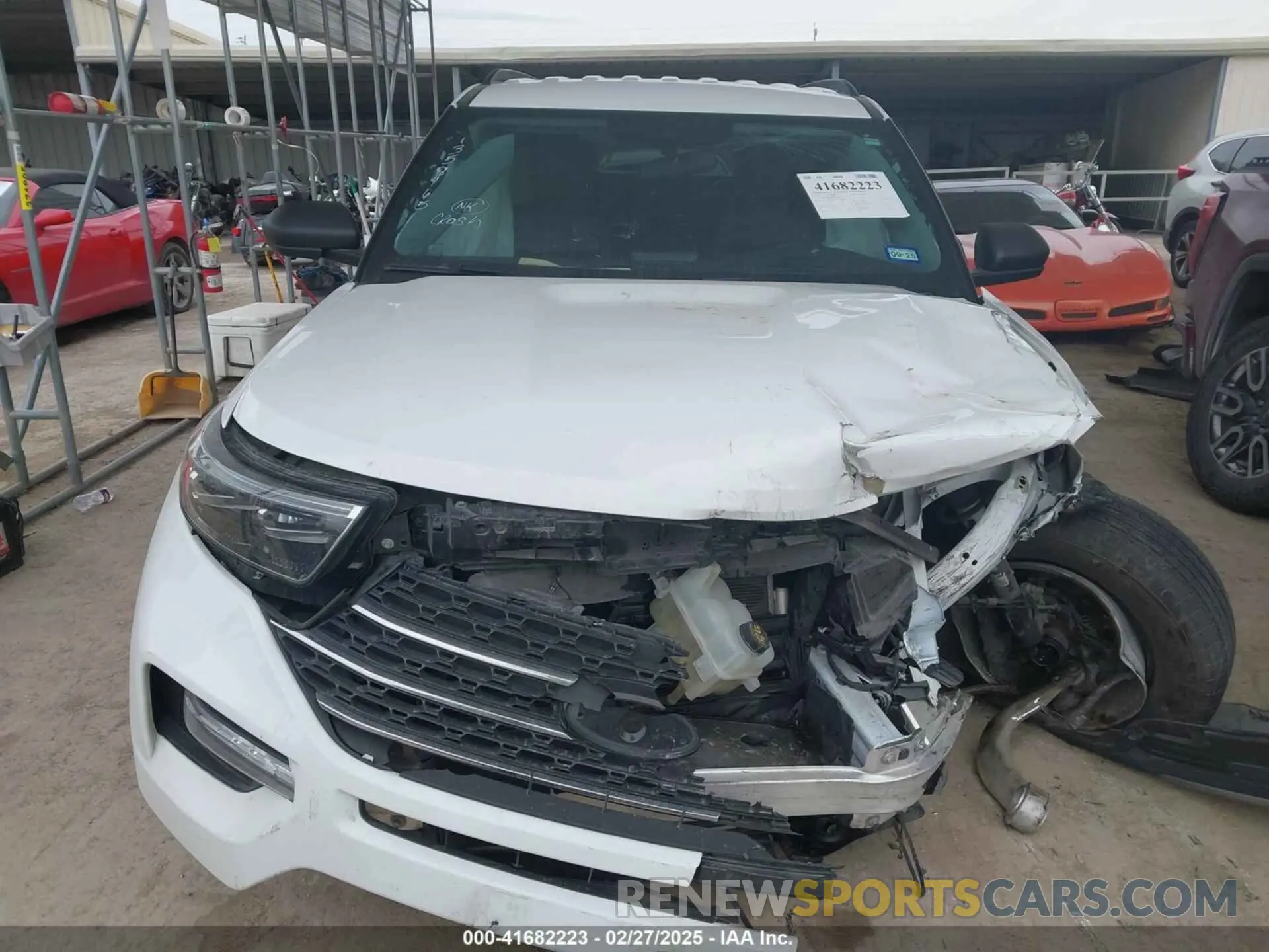 11 Photograph of a damaged car 1FMSK8DH6NGB05251 FORD EXPLORER 2022