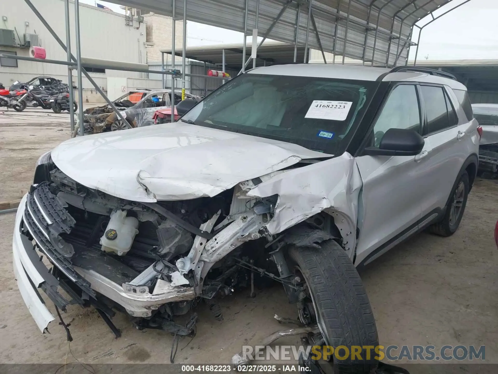 2 Photograph of a damaged car 1FMSK8DH6NGB05251 FORD EXPLORER 2022