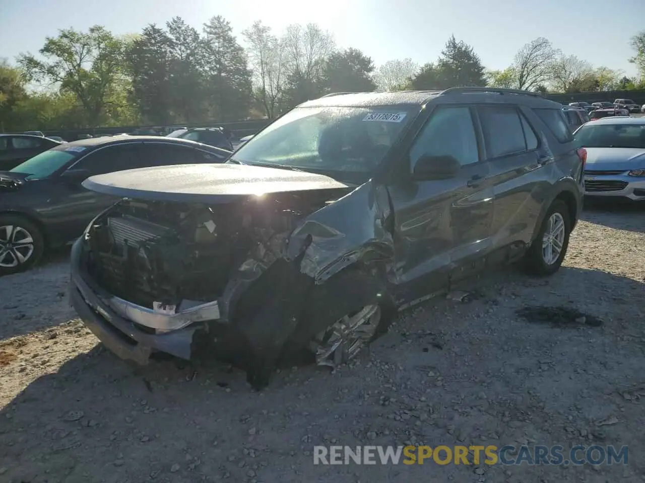 1 Photograph of a damaged car 1FMSK8DH6NGB10613 FORD EXPLORER 2022
