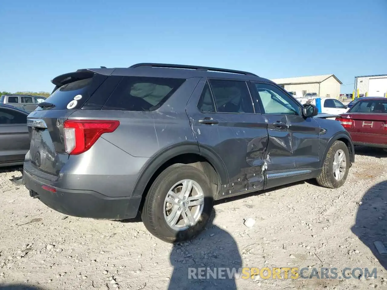 3 Photograph of a damaged car 1FMSK8DH6NGB10613 FORD EXPLORER 2022