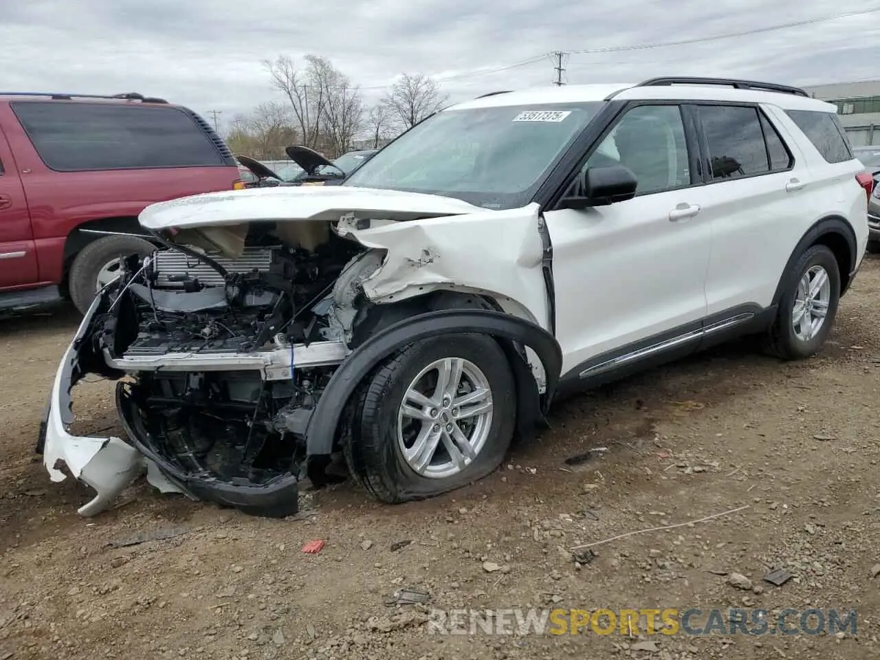 1 Photograph of a damaged car 1FMSK8DH6NGB28836 FORD EXPLORER 2022
