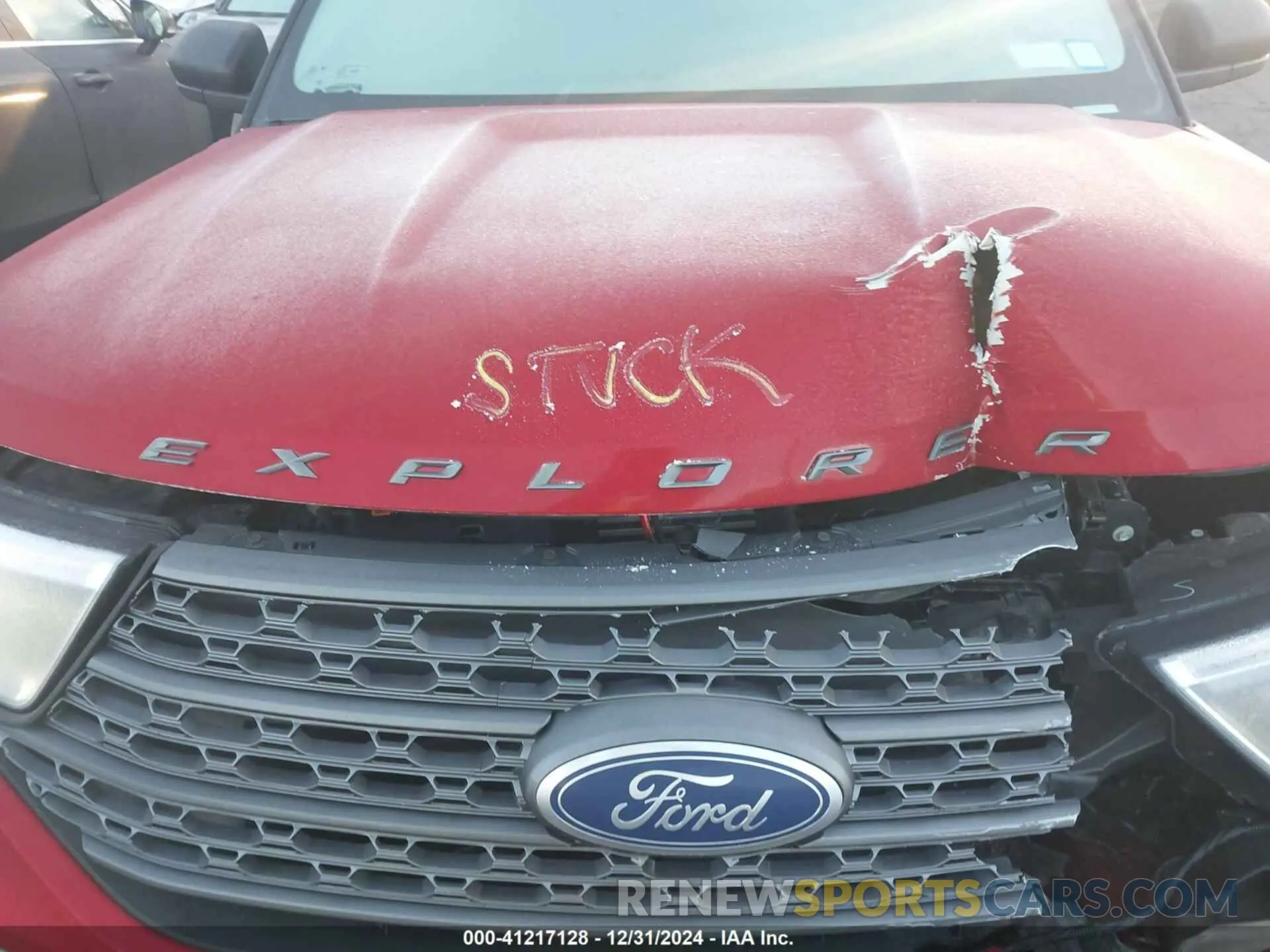 10 Photograph of a damaged car 1FMSK8DH6NGC35207 FORD EXPLORER 2022