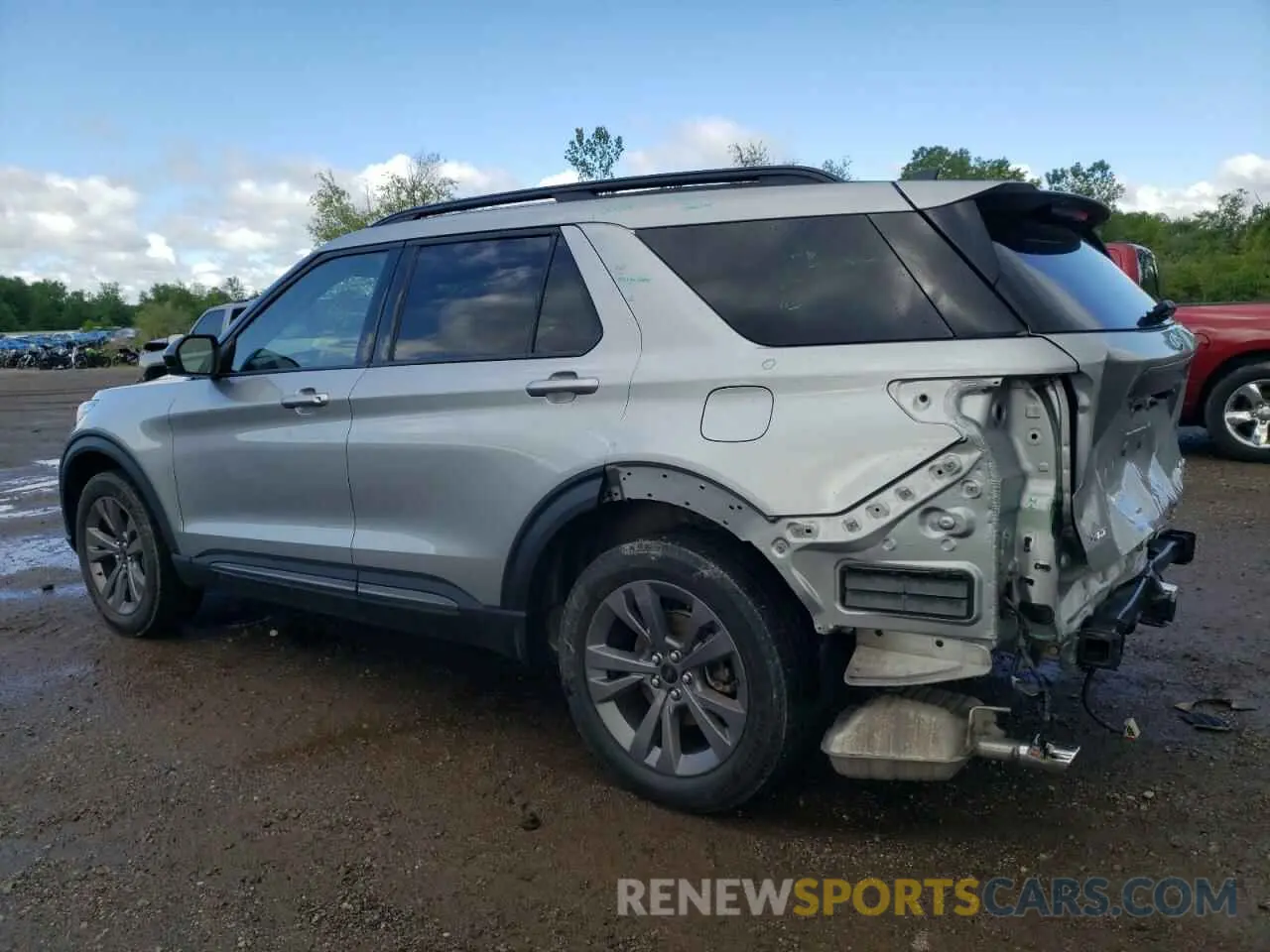 2 Photograph of a damaged car 1FMSK8DH7NGB94067 FORD EXPLORER 2022