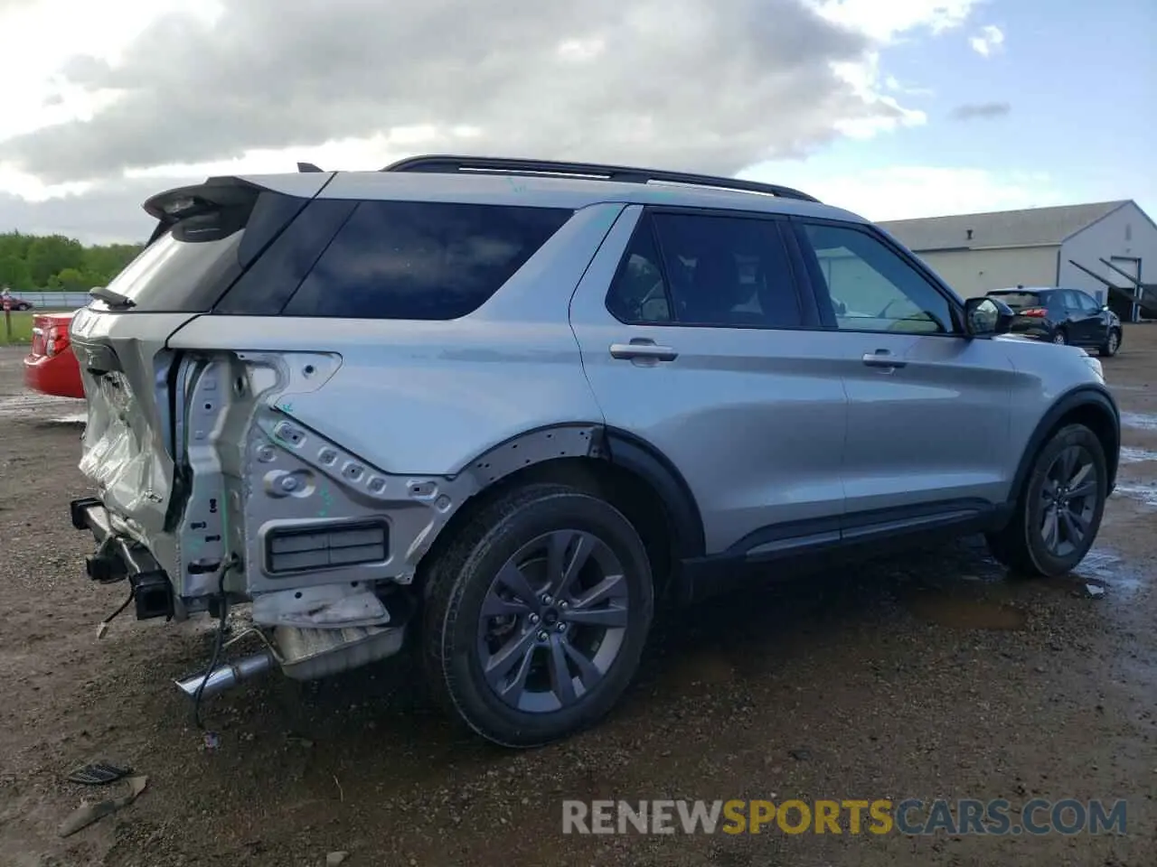 3 Photograph of a damaged car 1FMSK8DH7NGB94067 FORD EXPLORER 2022