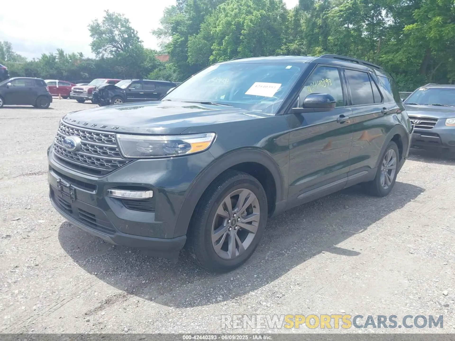 2 Photograph of a damaged car 1FMSK8DH9NGA27998 FORD EXPLORER 2022