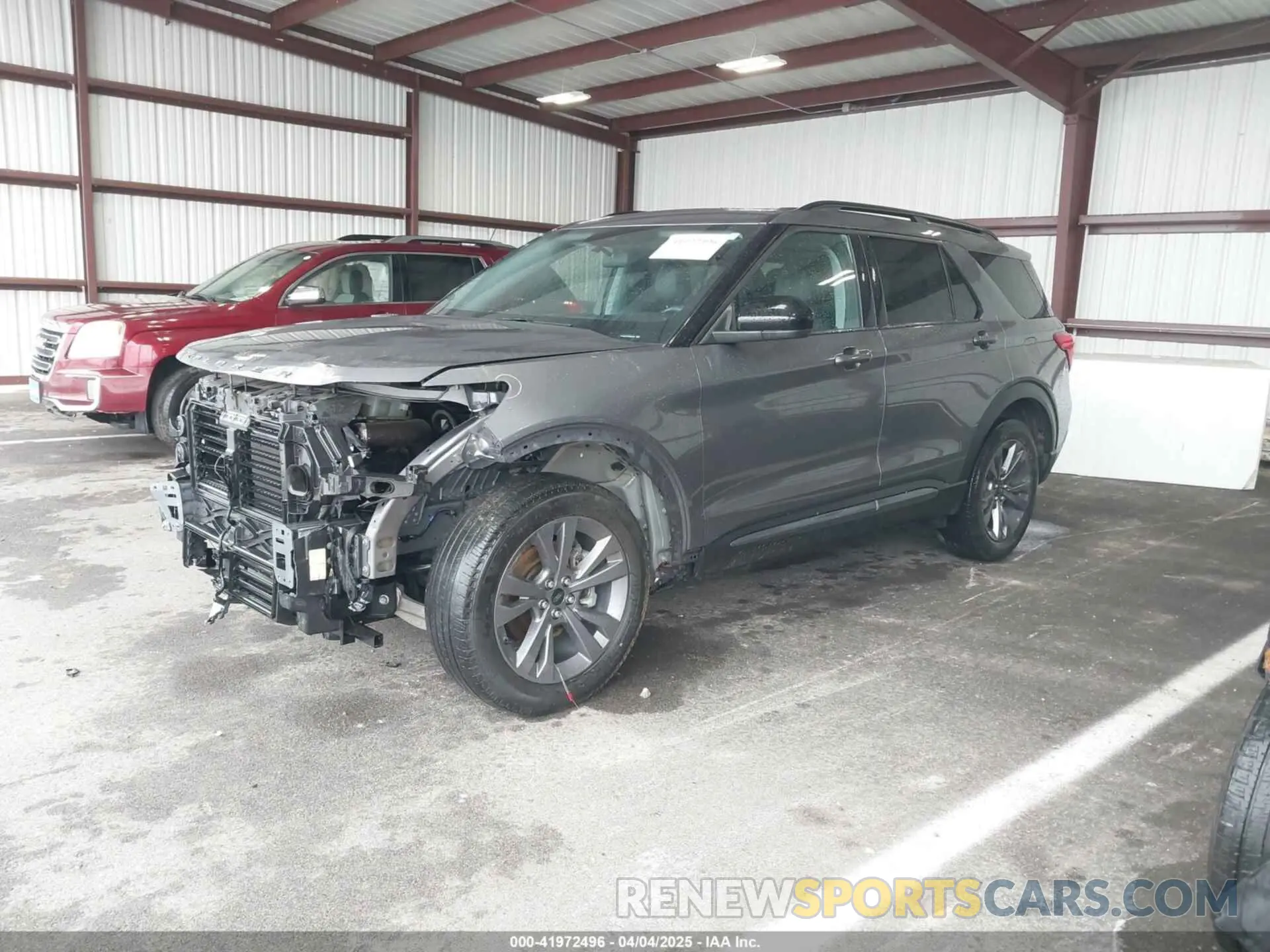 2 Photograph of a damaged car 1FMSK8DH9NGA85366 FORD EXPLORER 2022