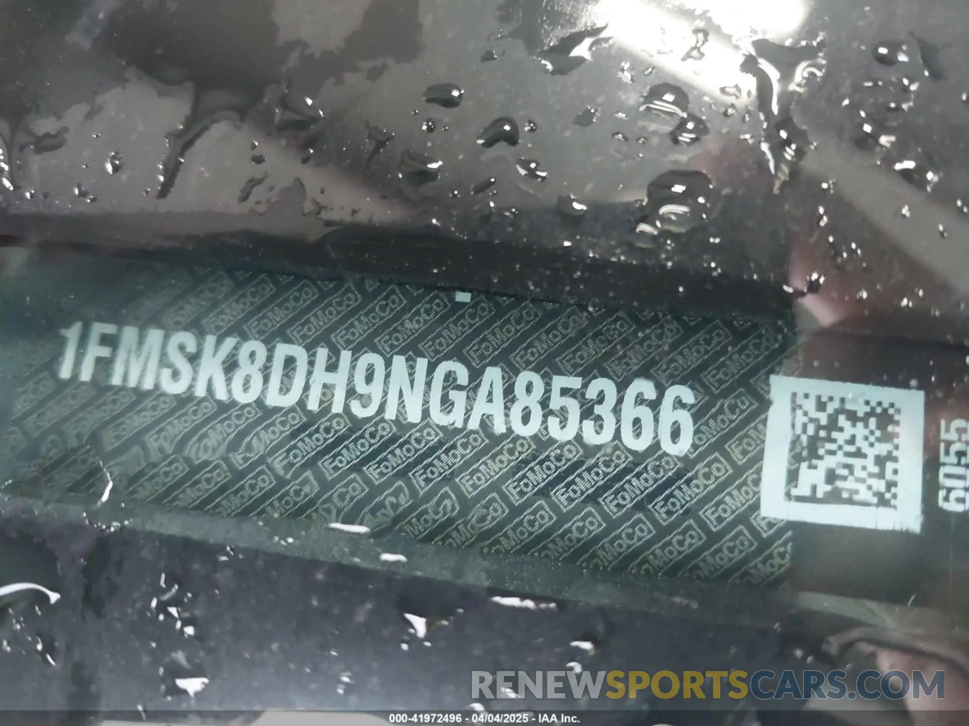 9 Photograph of a damaged car 1FMSK8DH9NGA85366 FORD EXPLORER 2022
