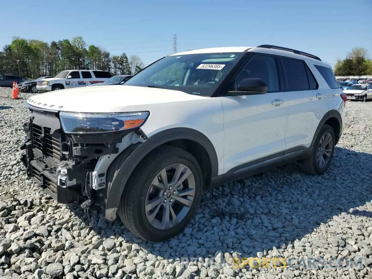 1 Photograph of a damaged car 1FMSK8DH9NGB82194 FORD EXPLORER 2022