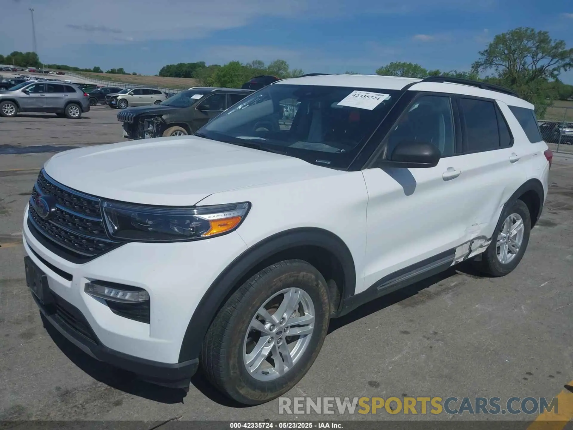 2 Photograph of a damaged car 1FMSK8DHXNGA26620 FORD EXPLORER 2022