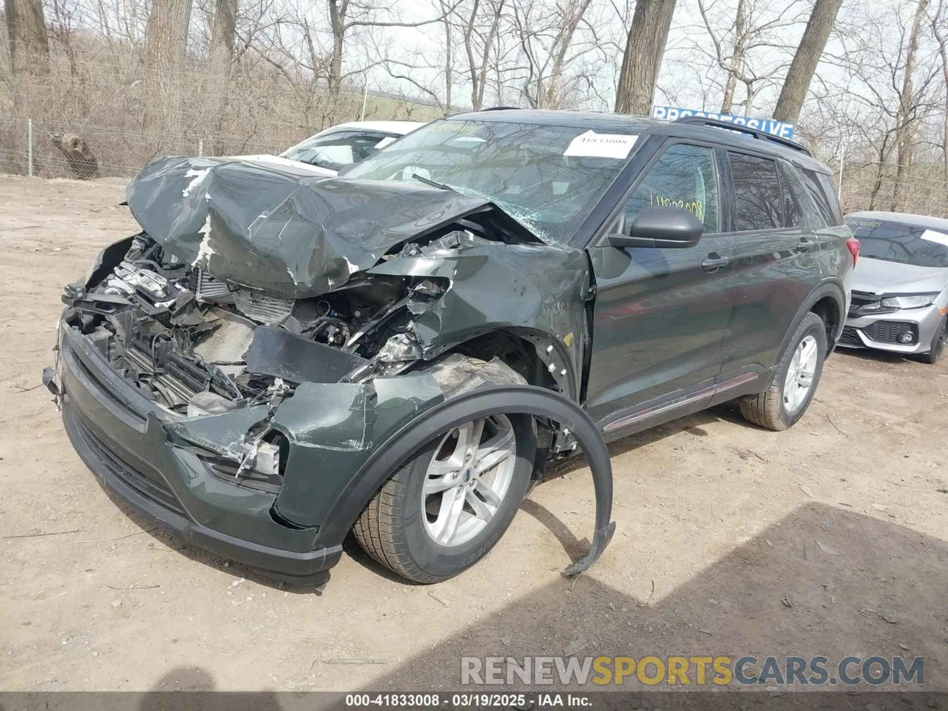 2 Photograph of a damaged car 1FMSK8DHXNGA55681 FORD EXPLORER 2022
