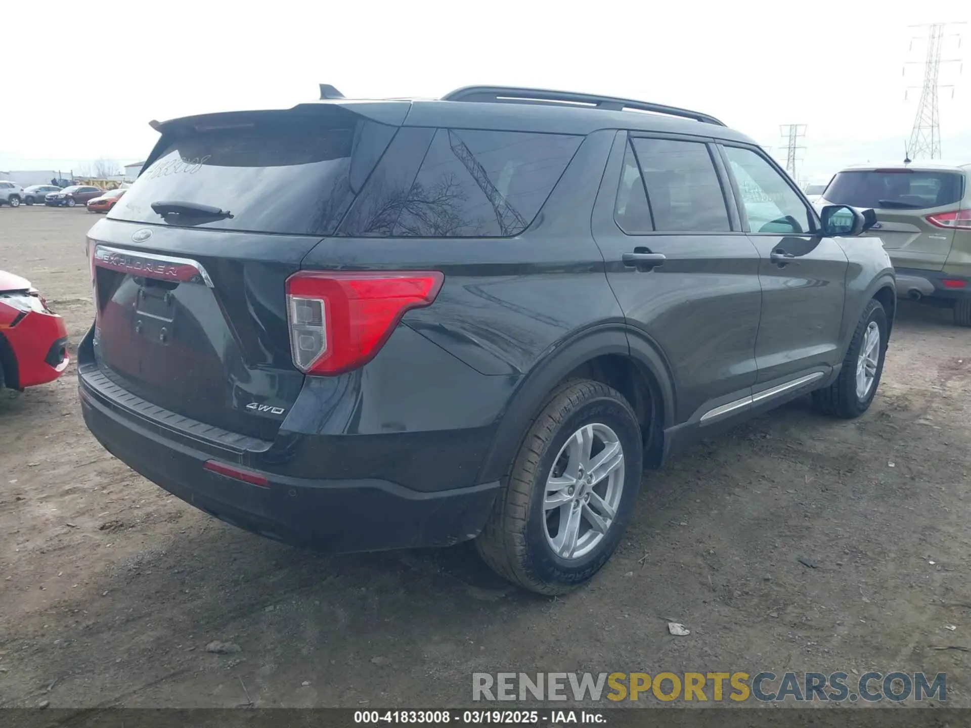 4 Photograph of a damaged car 1FMSK8DHXNGA55681 FORD EXPLORER 2022